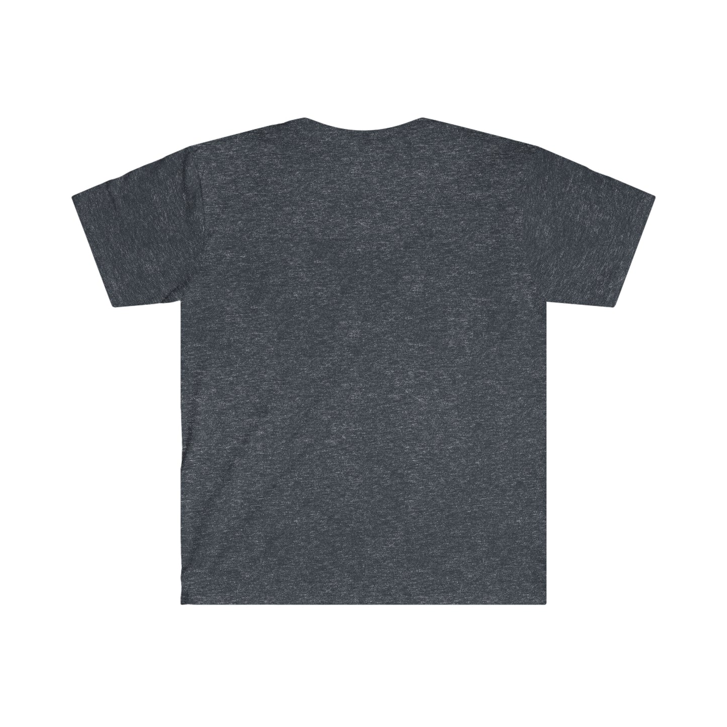AntiquiTone Logo Heather Navy Blue Unisex Softstyle T-Shirt