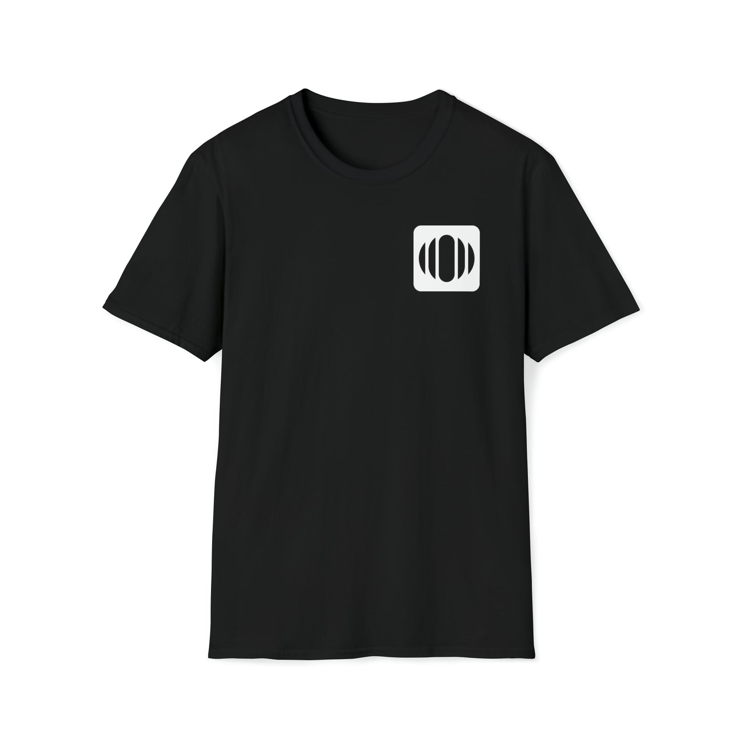 AntiquiTone Black And White Front And Back Print Logo Unisex Soft Style T-Shirt