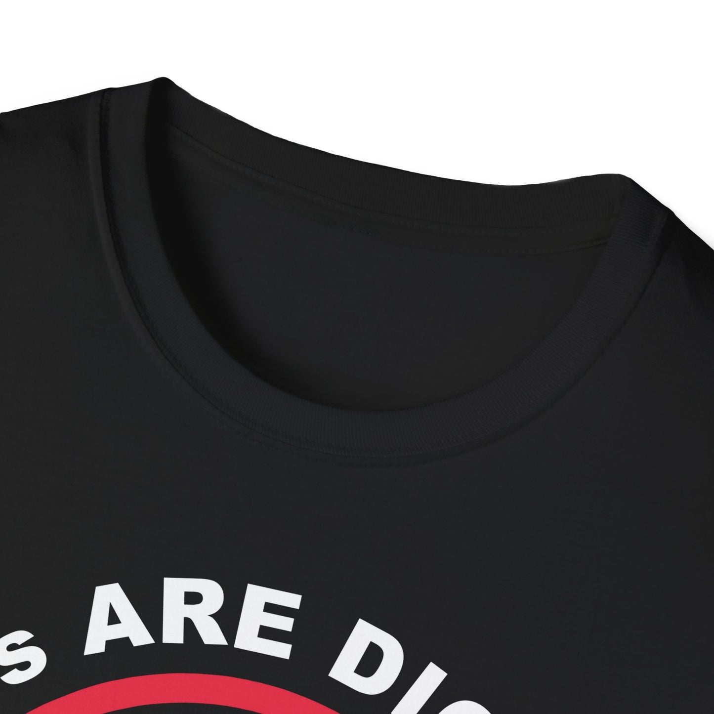 DJs Are Dicks! Book A Real Band! Softstyle T-Shirt