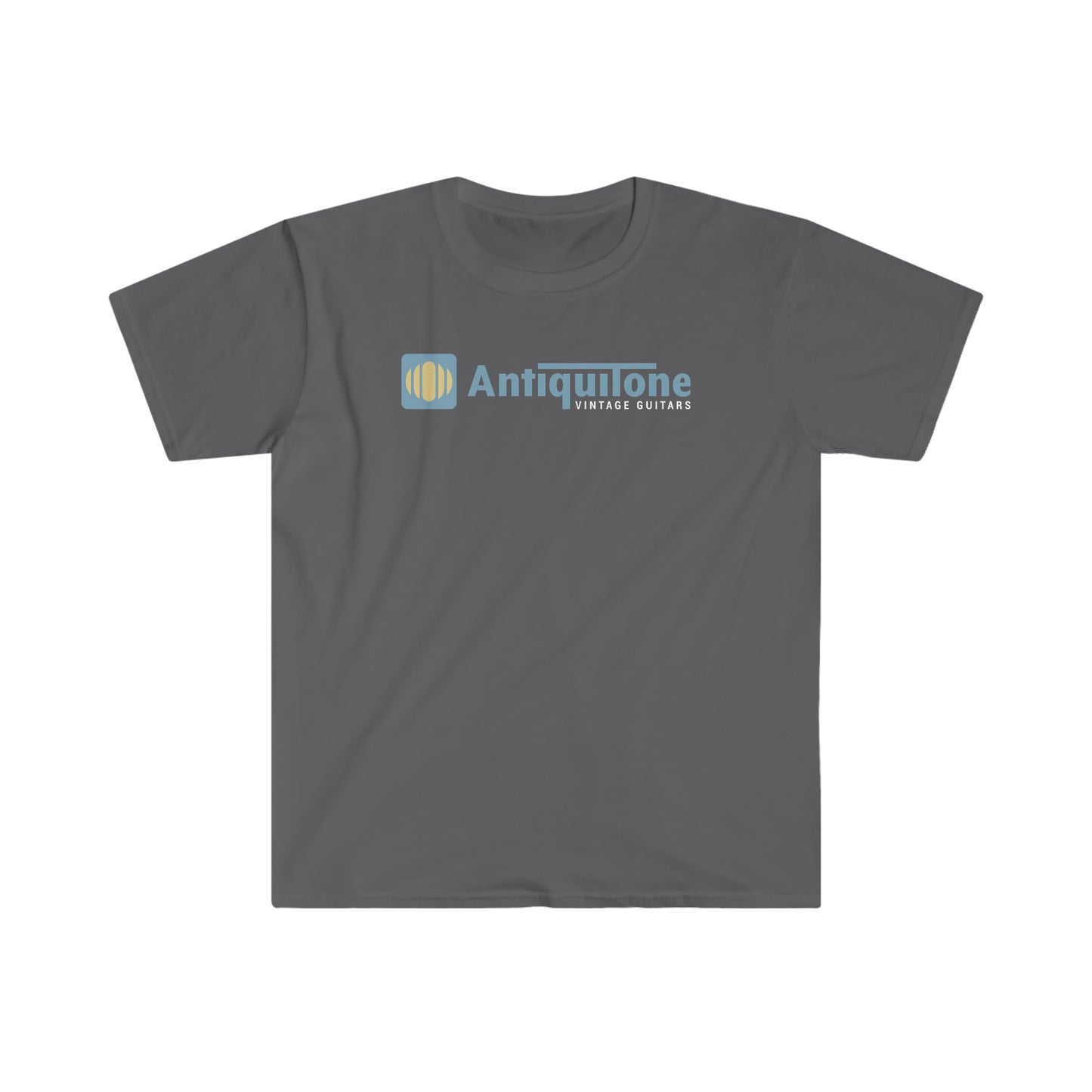 AntiquiTone Logo Charcoal Unisex Soft Style T-Shirt