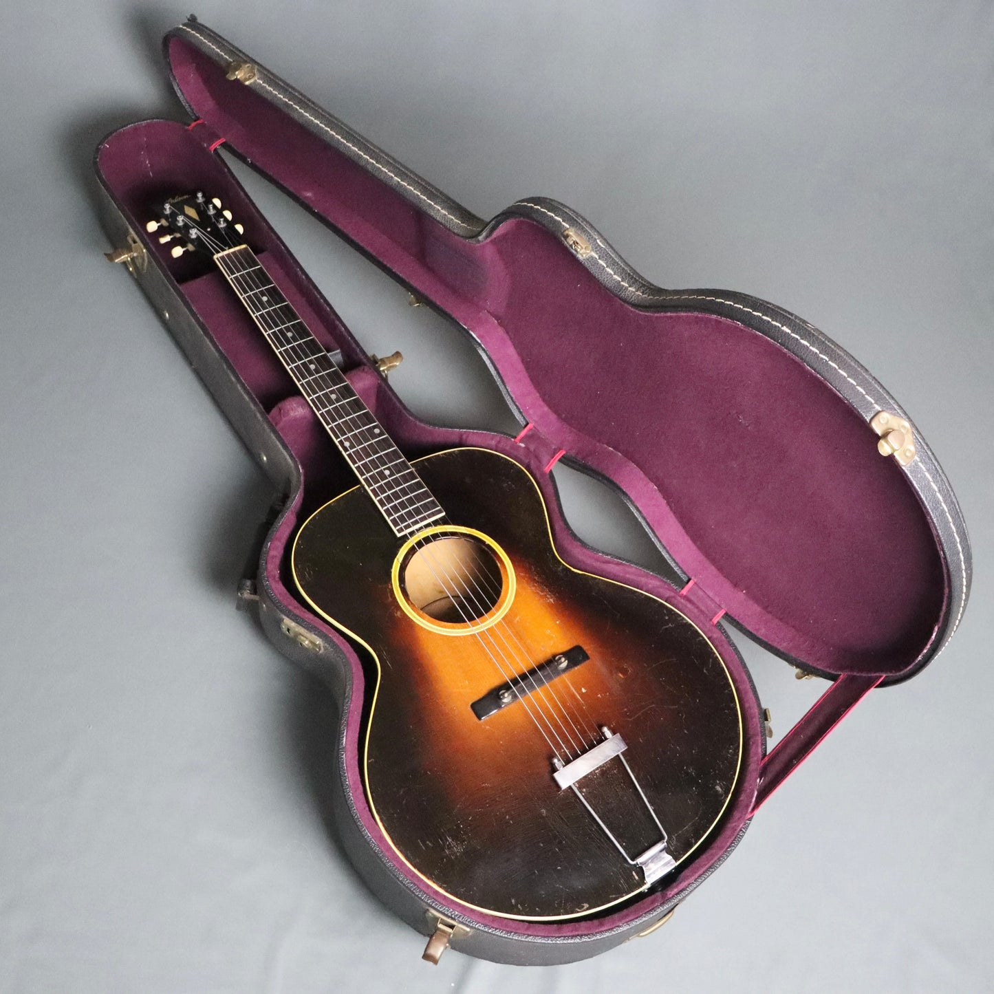 1934 Gibson L-4 Round Hole Arch Top Acoustic Jazz Guitar Archtop