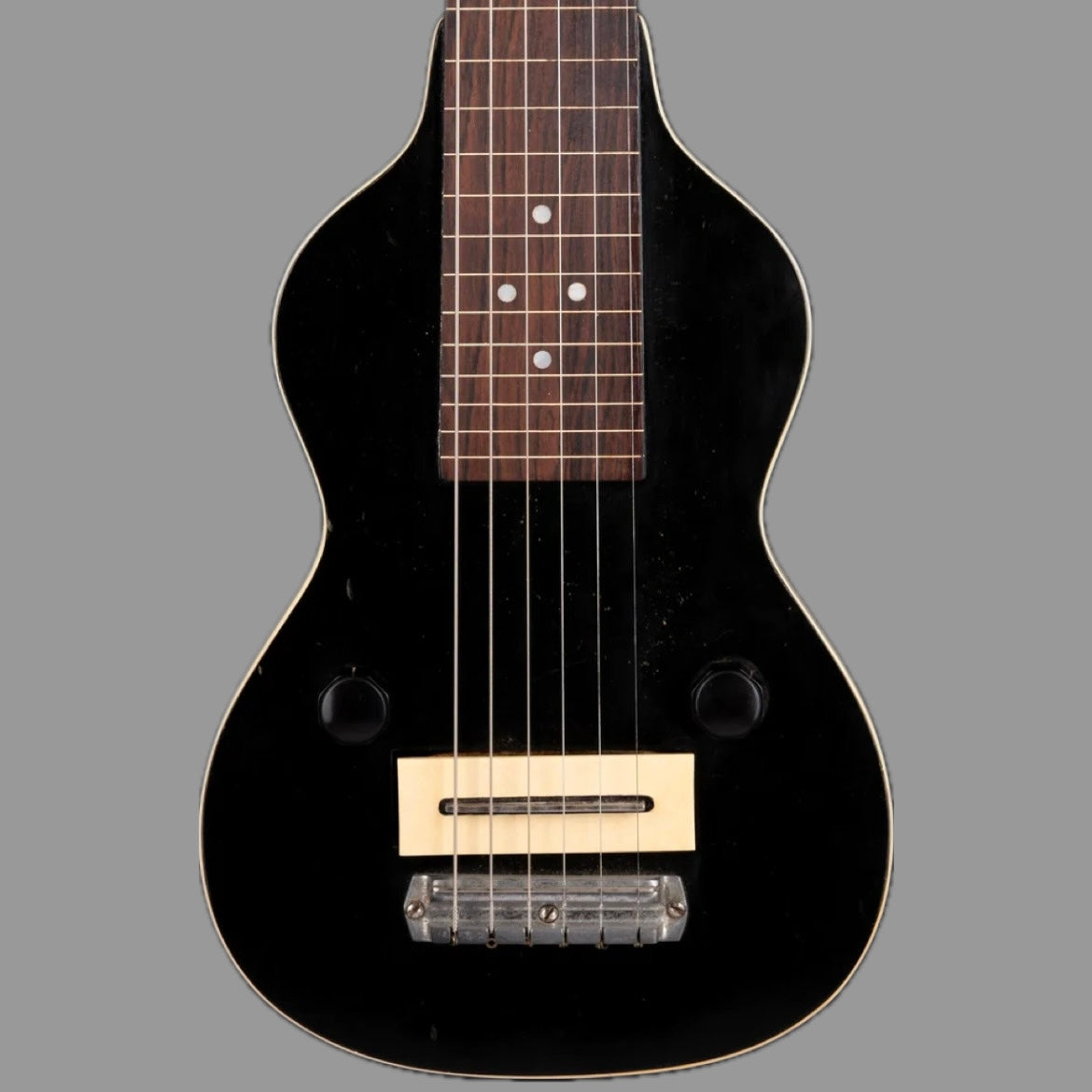 1937 Gibson EH-100 Black and White “Tuxedo” Lap Steel Electric Hawaiian Guitar