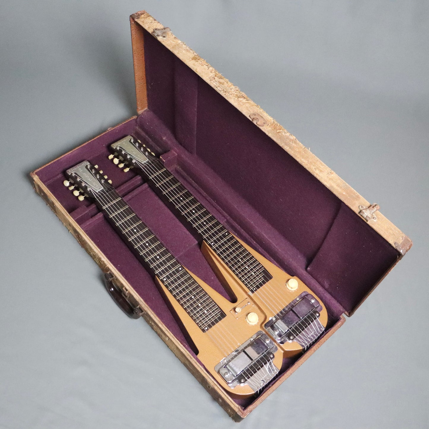 1947 Rickenbacker D-16 Double Neck 8 string Lap Steel Electric Hawaiian Guitar Doubleneck