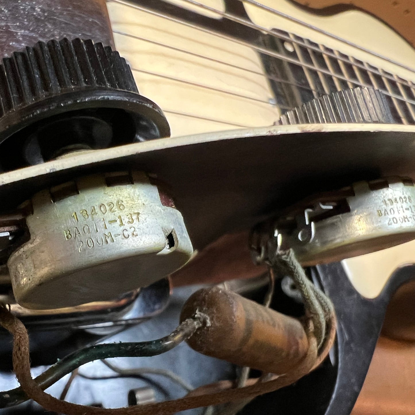1950 Rickenbacker B-6 Deluxe Hawaiian Lap Steel Guitar "Panda" Lapsteel