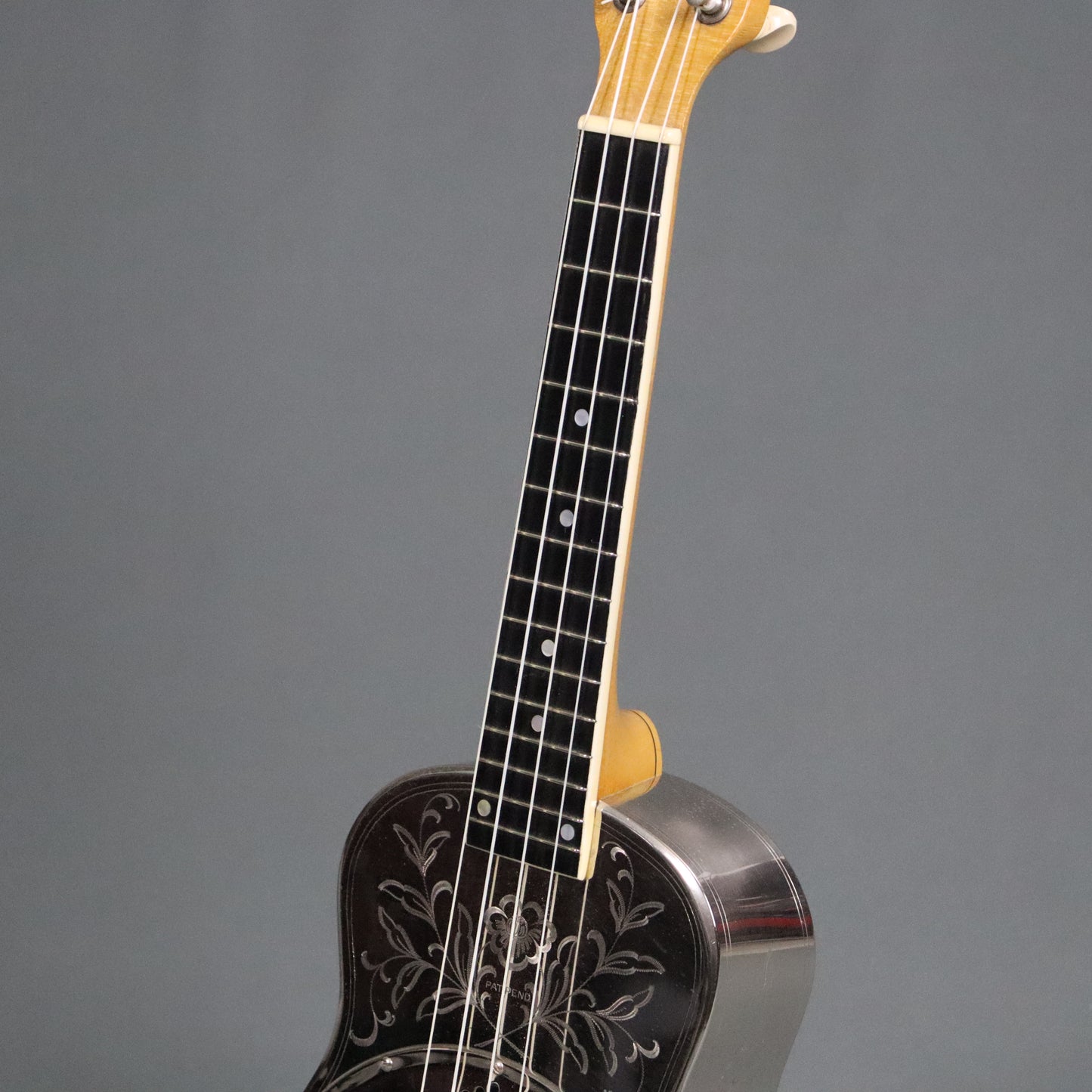 1932 Style 2 National German Silver Small Bodied Ukulele