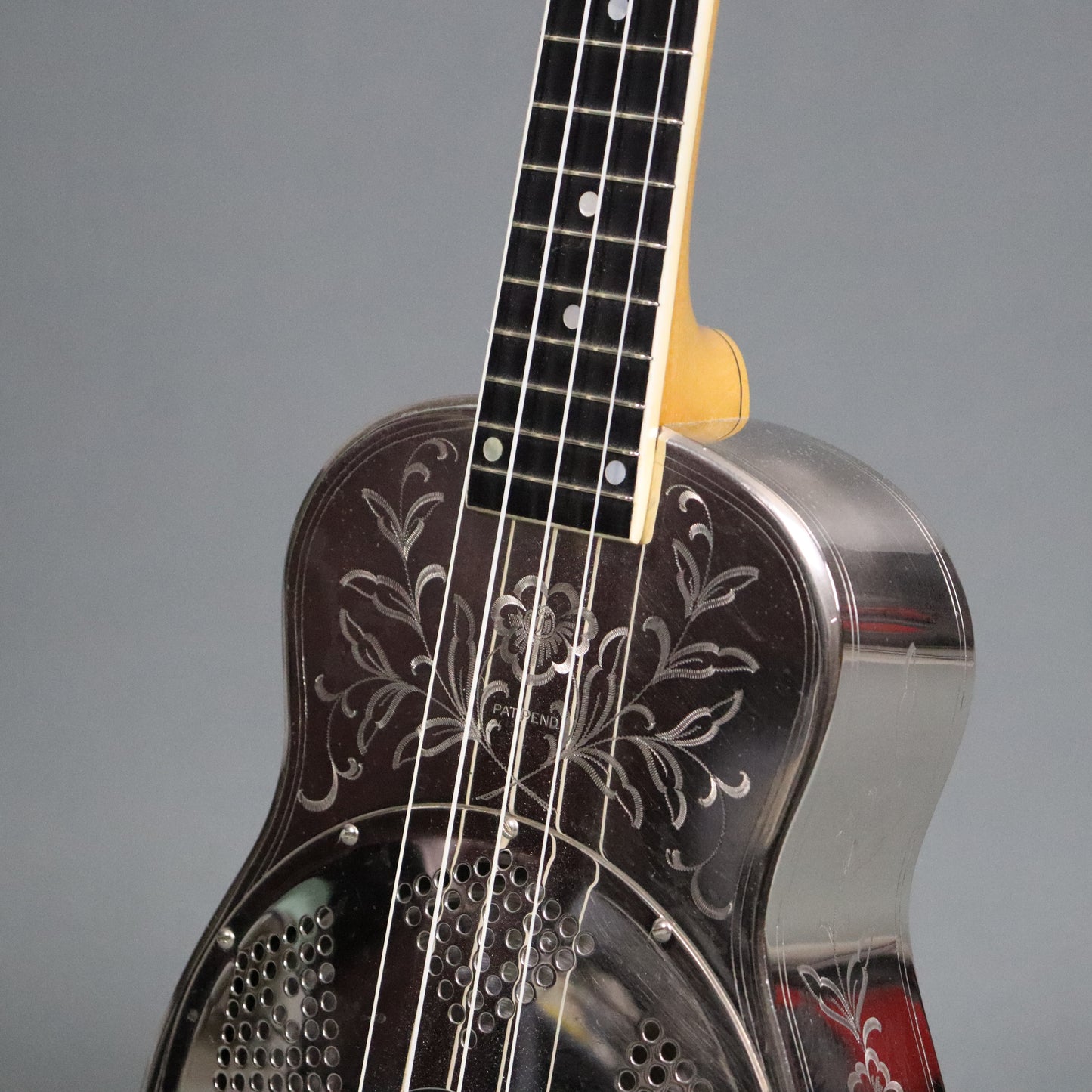 1932 Style 2 National German Silver Small Bodied Ukulele