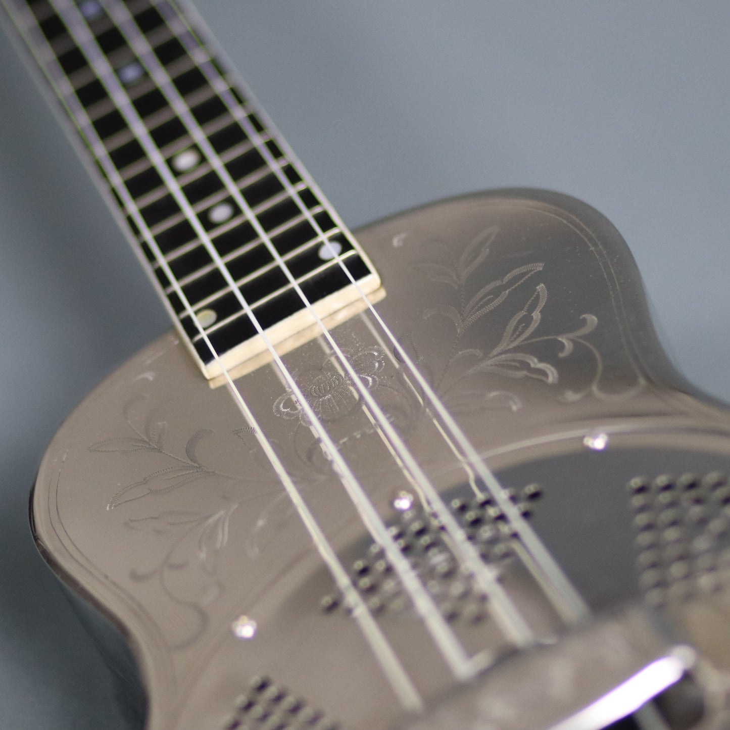 1932 Style 2 National German Silver Small Bodied Ukulele