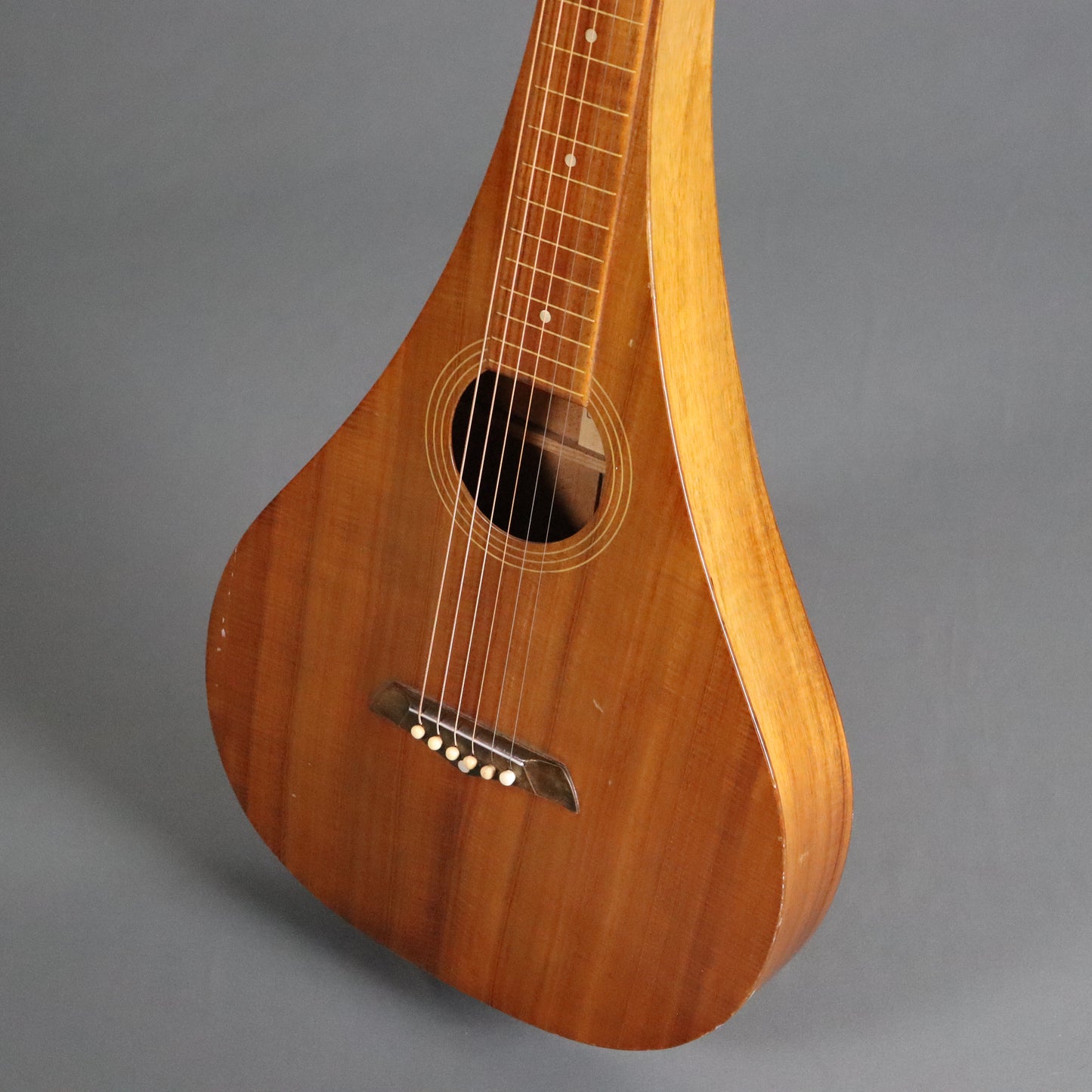 1930s Weissenborn Style 1 Teardrop Hawaiian Lap Steel Guitar Lapsteel