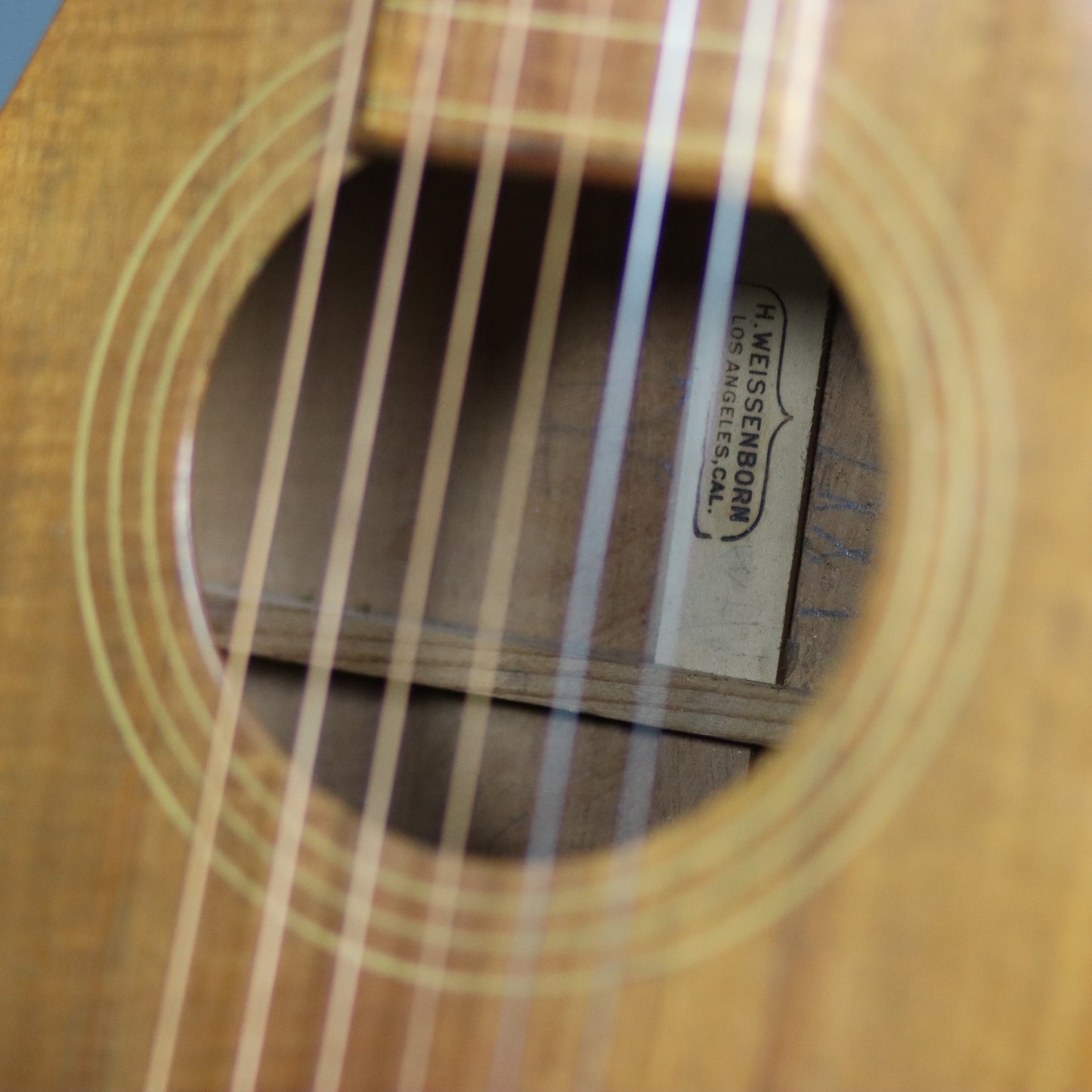 1930s Weissenborn Style 1 Teardrop Hawaiian Lap Steel Guitar Lapsteel