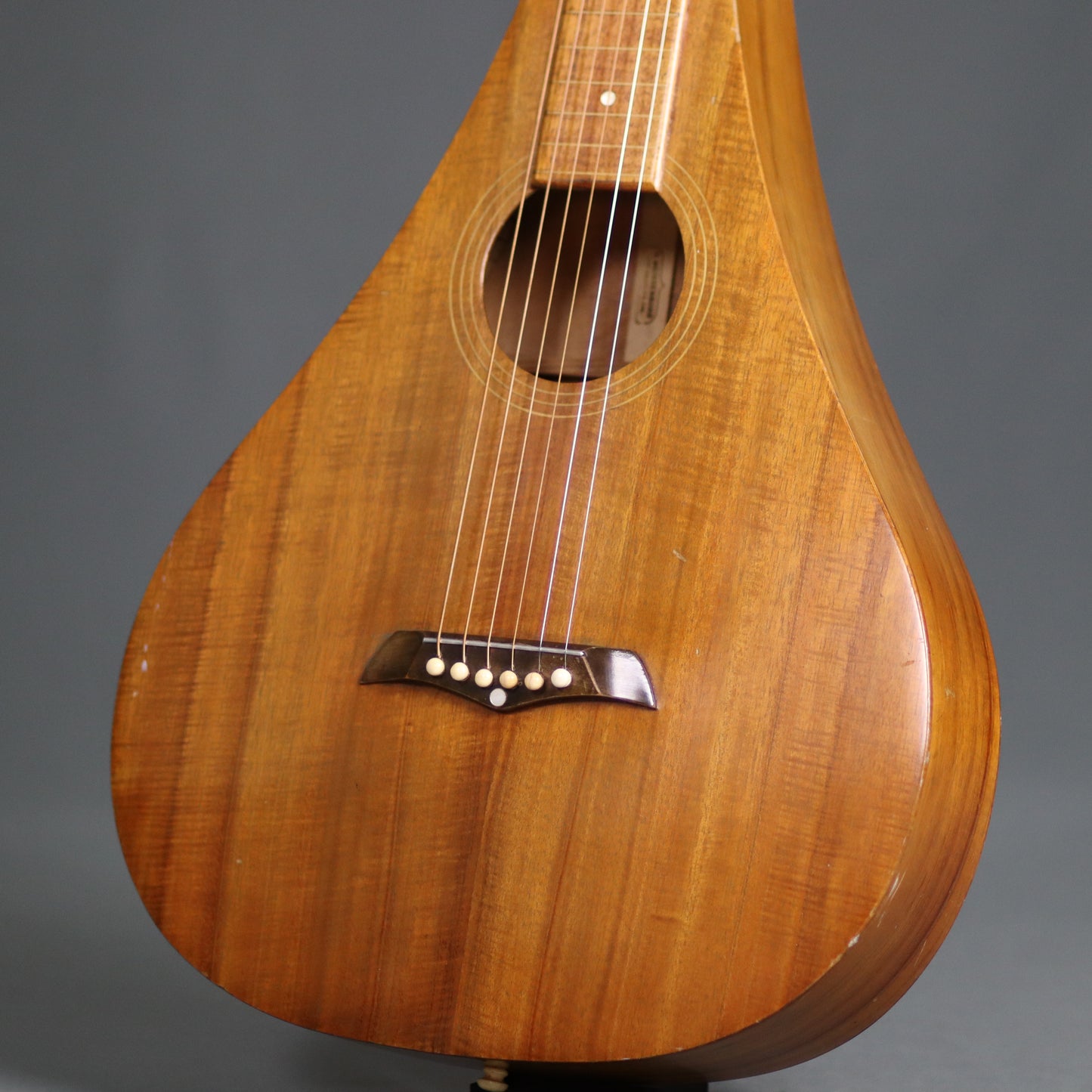 1930s Weissenborn Style 1 Teardrop Hawaiian Lap Steel Guitar Lapsteel