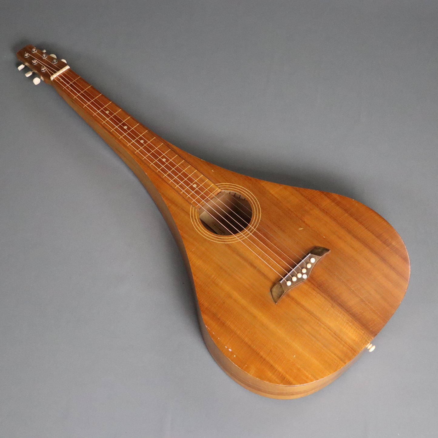 1930s Weissenborn Style 1 Teardrop Hawaiian Lap Steel Guitar Lapsteel