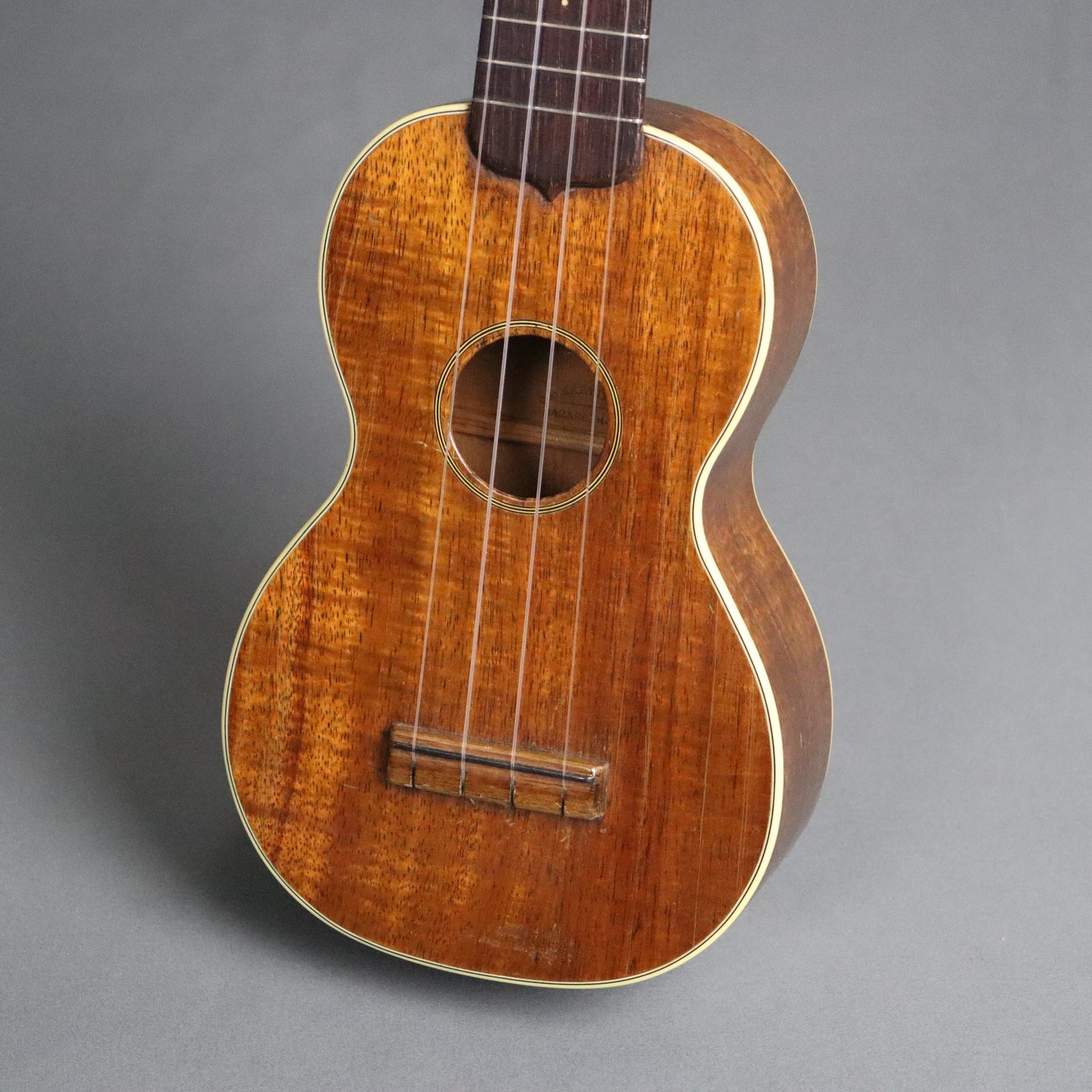 1920s Martin Style 2 HIGHLY FIGURED Hawaiian Koa Soprano Ukulele 2K Uke