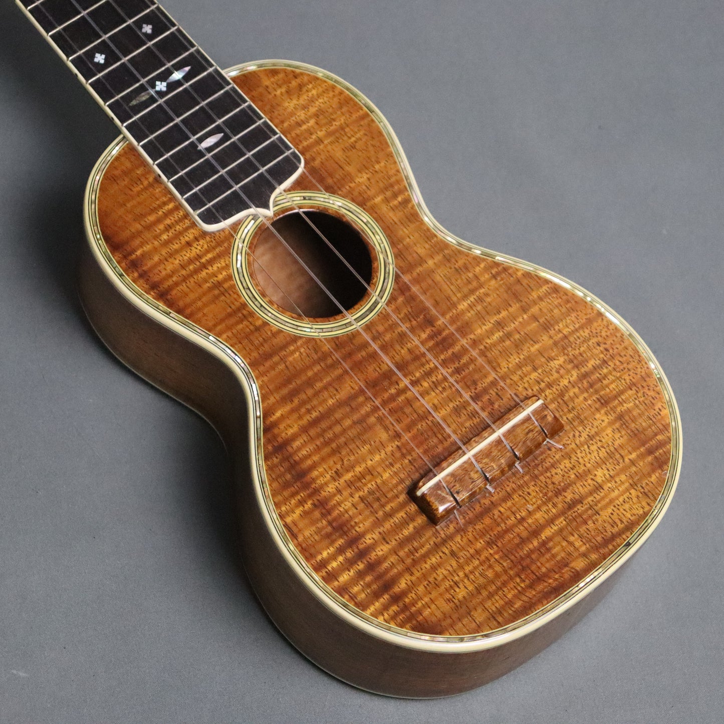 1930s Martin Style 5 HIGHLY FIGURED Hawaiian Koa Soprano Ukulele 5K Uke
