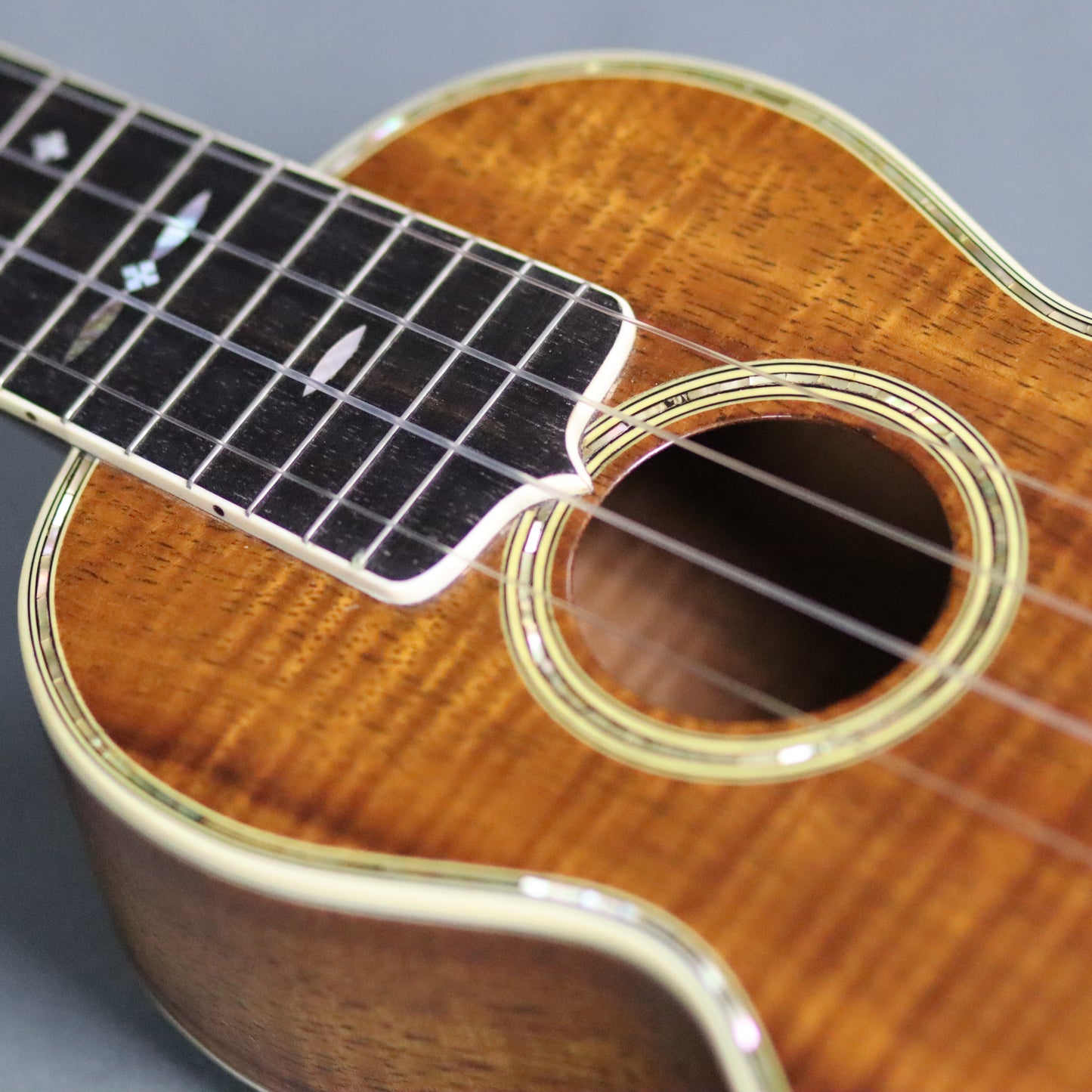 1930s Martin Style 5 HIGHLY FIGURED Hawaiian Koa Soprano Ukulele 5K Uke