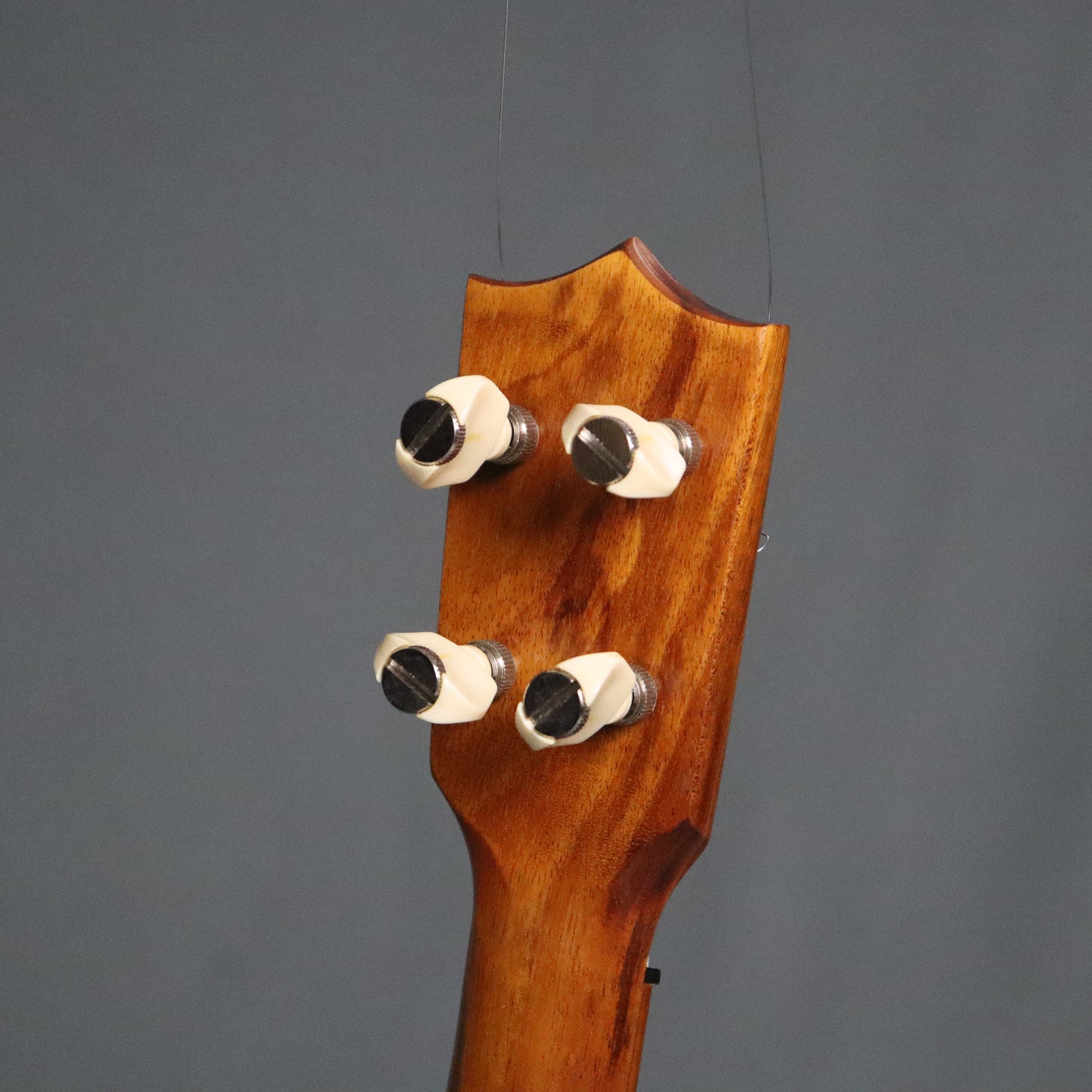 MINTY 1980's Kamaka White Label Solid Koa Tenor Ukulele w' Case Candy! Professional Uke