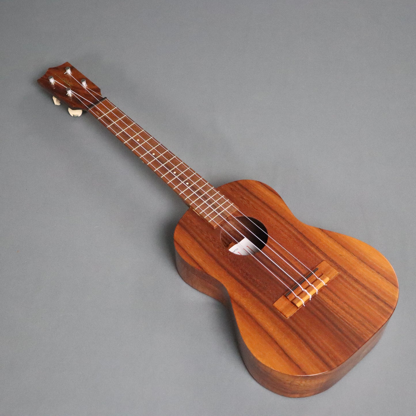 MINTY 1980's Kamaka White Label Solid Koa Tenor Ukulele w' Case Candy! Professional Uke