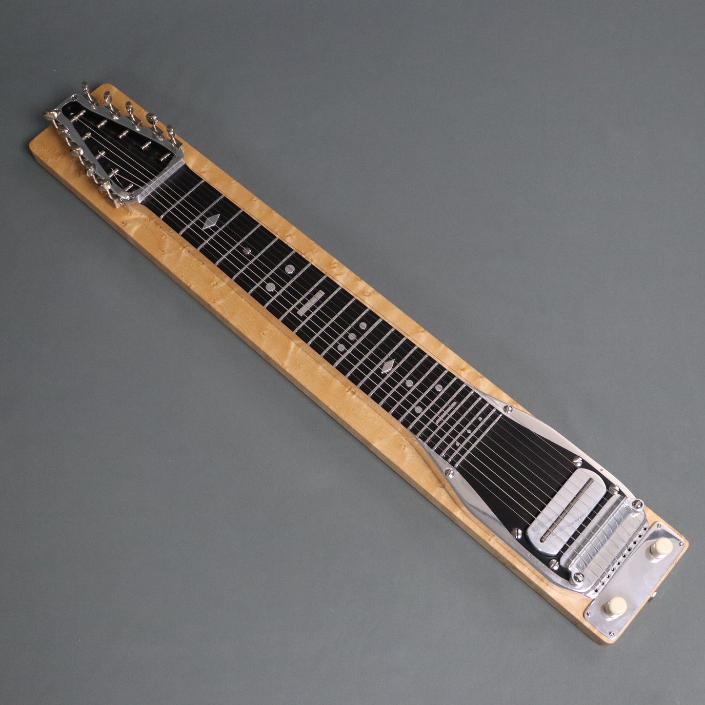 2011 Todd Clinesmith Bigsby "Plank" S-10 Ten String Bird's Eye Maple Lap Steel Guitar