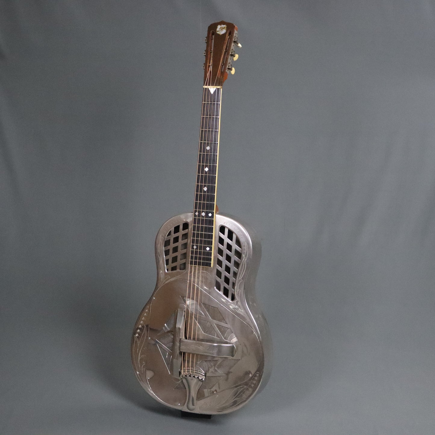 1928 National Style 3 Tricone Round Neck Guitar Lilly of the Valley