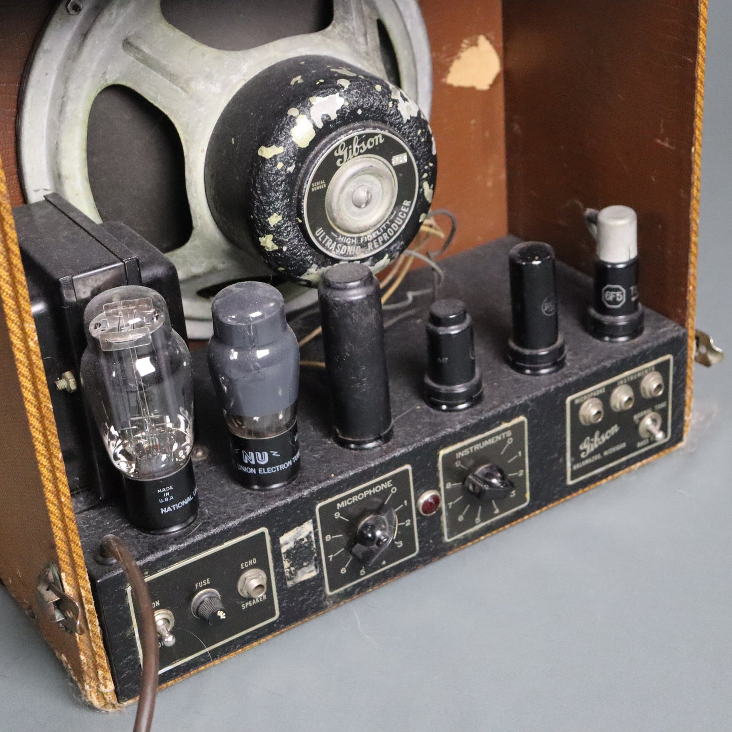 1936 Gibson EH-150 Model Tube Amplifier Lap Steel and Guitar Amp