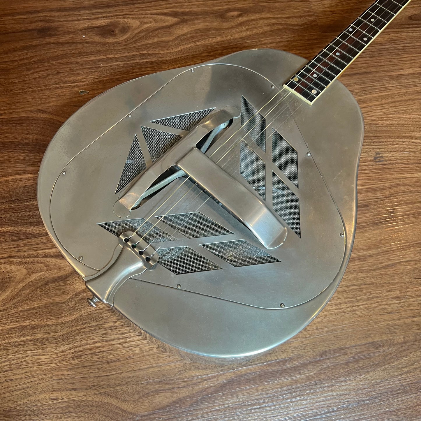 1927 National Tricone "Style 1" Tenor Guitar Four String Resonator 4-String