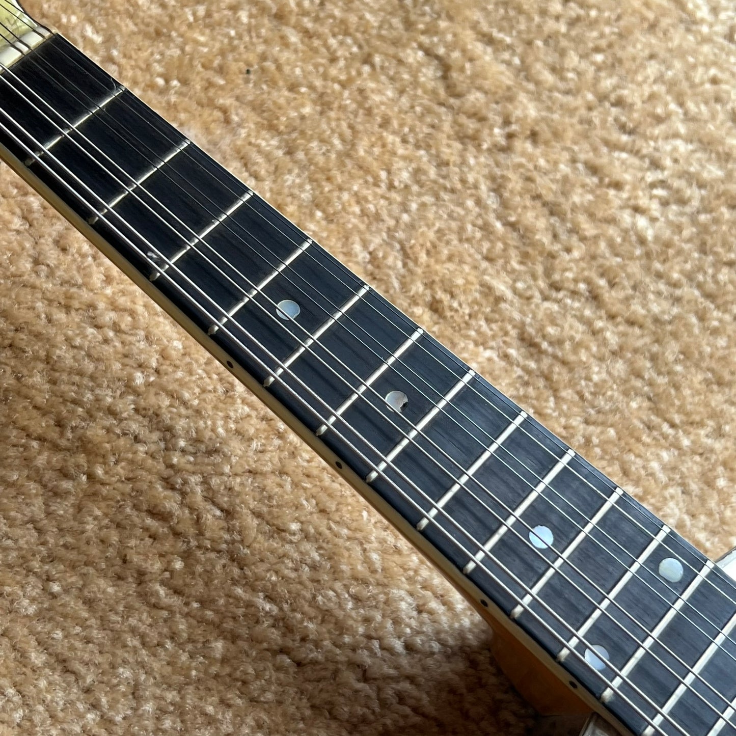 1937 National Style 3 Single Cone Mandolin w' Calton Flight Case Lilly of the Valley