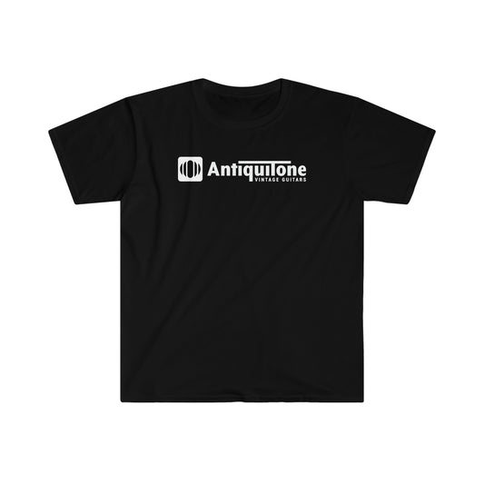 AntiquiTone Black And White Logo Unisex Soft Style T-Shirt
