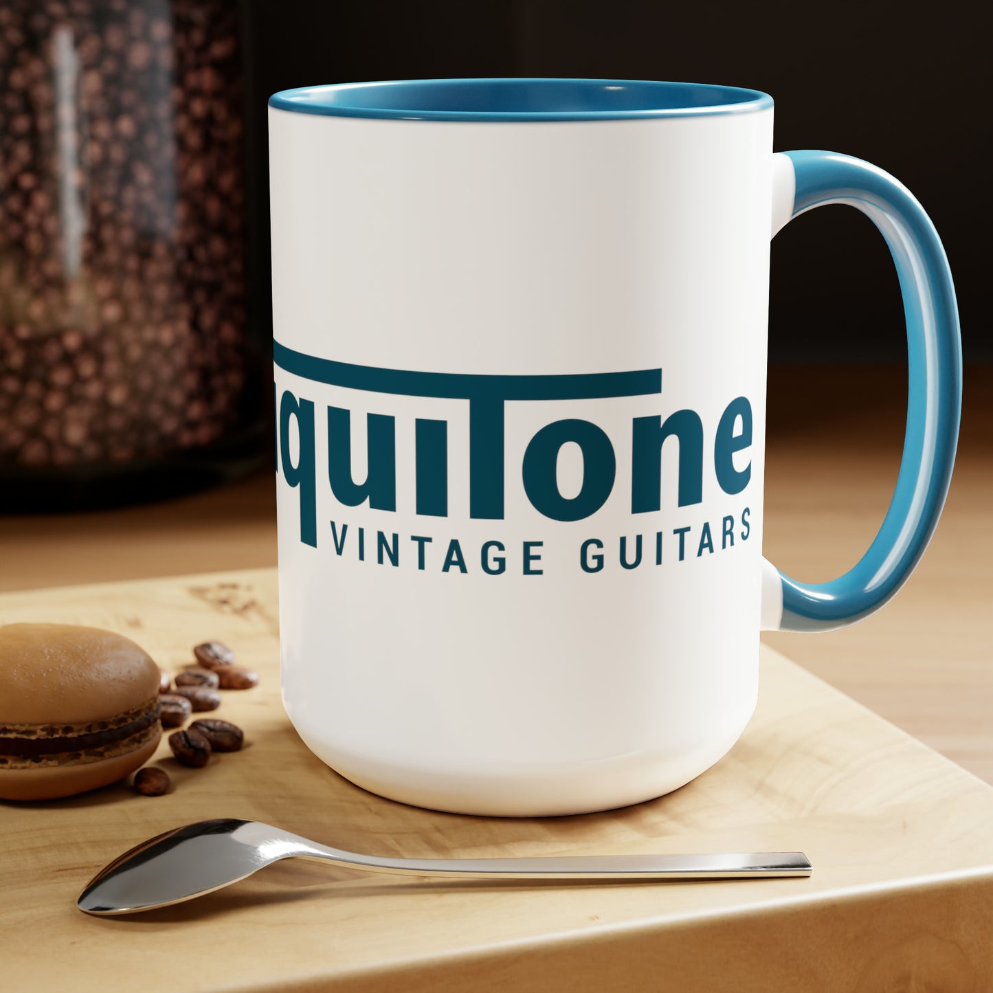 AntiquiTone Vintage Guitars 15oz Coffee Mugs