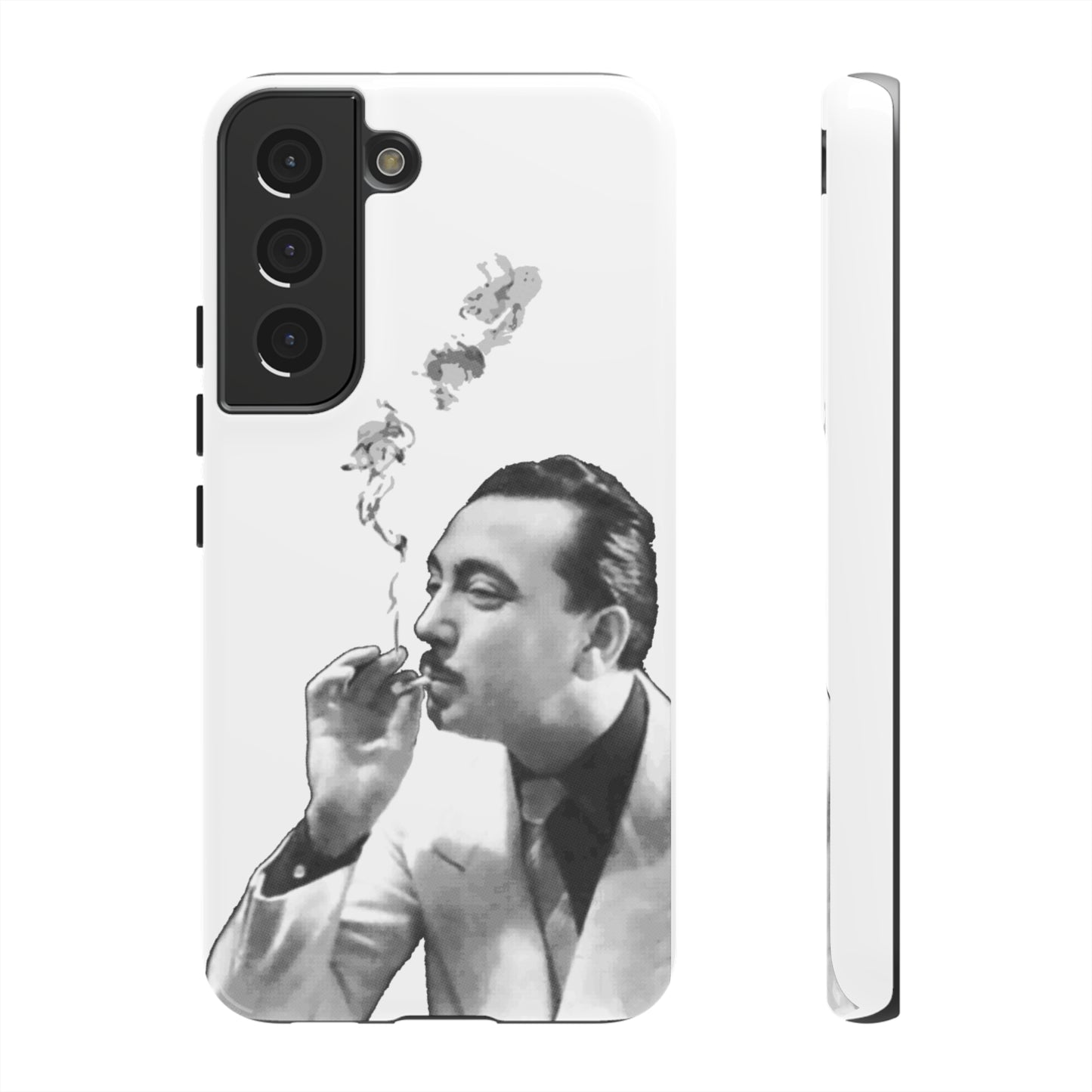 Smoking Django Reinhardt Gypsy Jazz Apple iPhone Google Samsung Phone Case