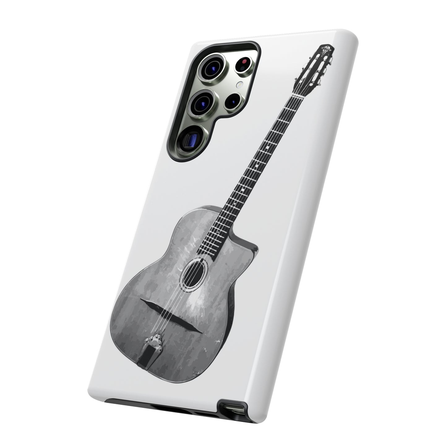 Selmer Gypsy Jazz Guitar Apple iPhone Google Samsung Phone Case For Django Reinhardt Fans