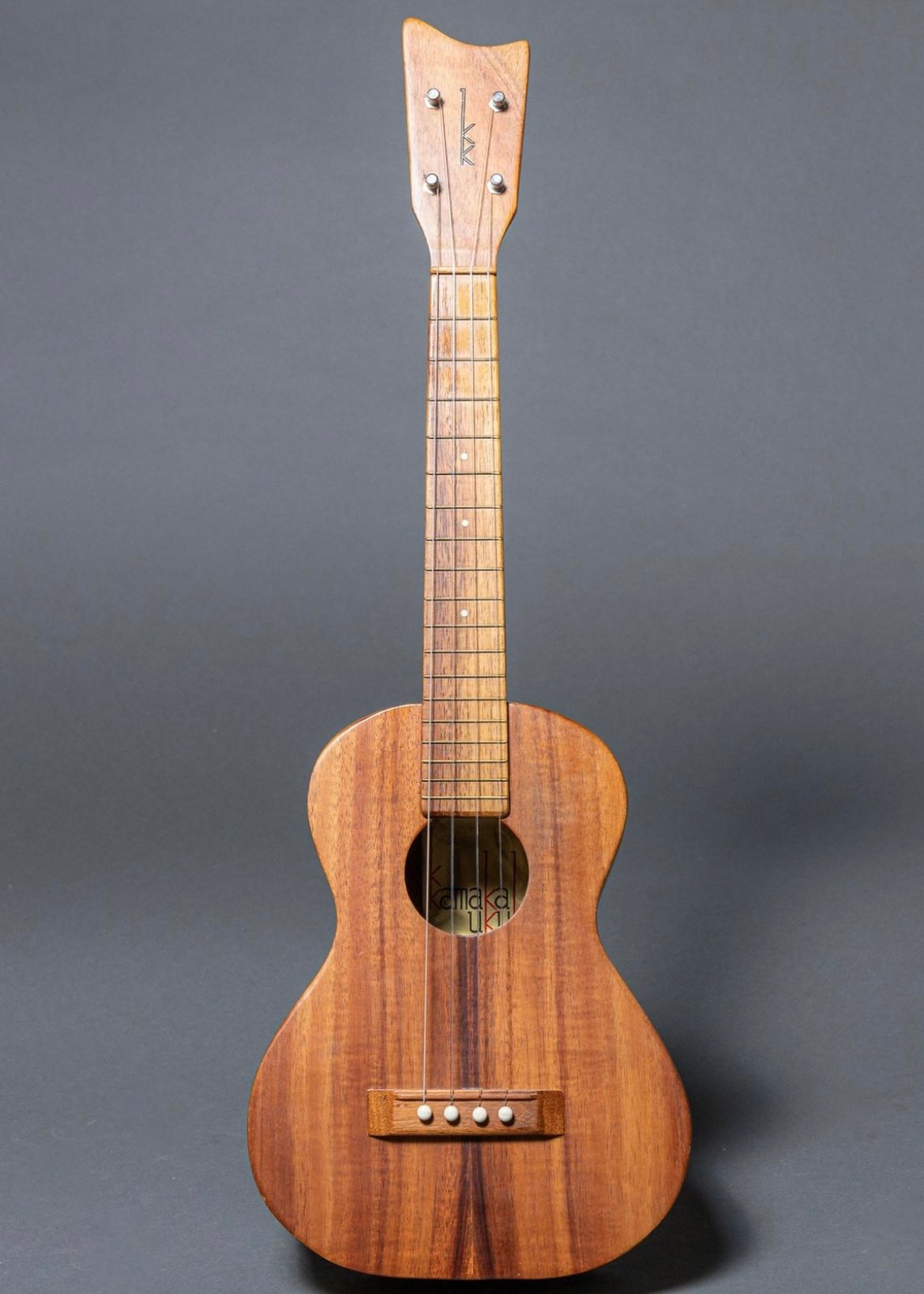 1950's Kamaka Gold Label SAIL HEADSTOCK Tenor Ukulele Professional Uke