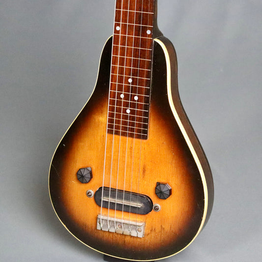 1937 Gibson Made Recording King Roy Smeck Model AB104 Lap Steel Electric Guitar with Full Sized EH-150 Charlie Christian Magnets