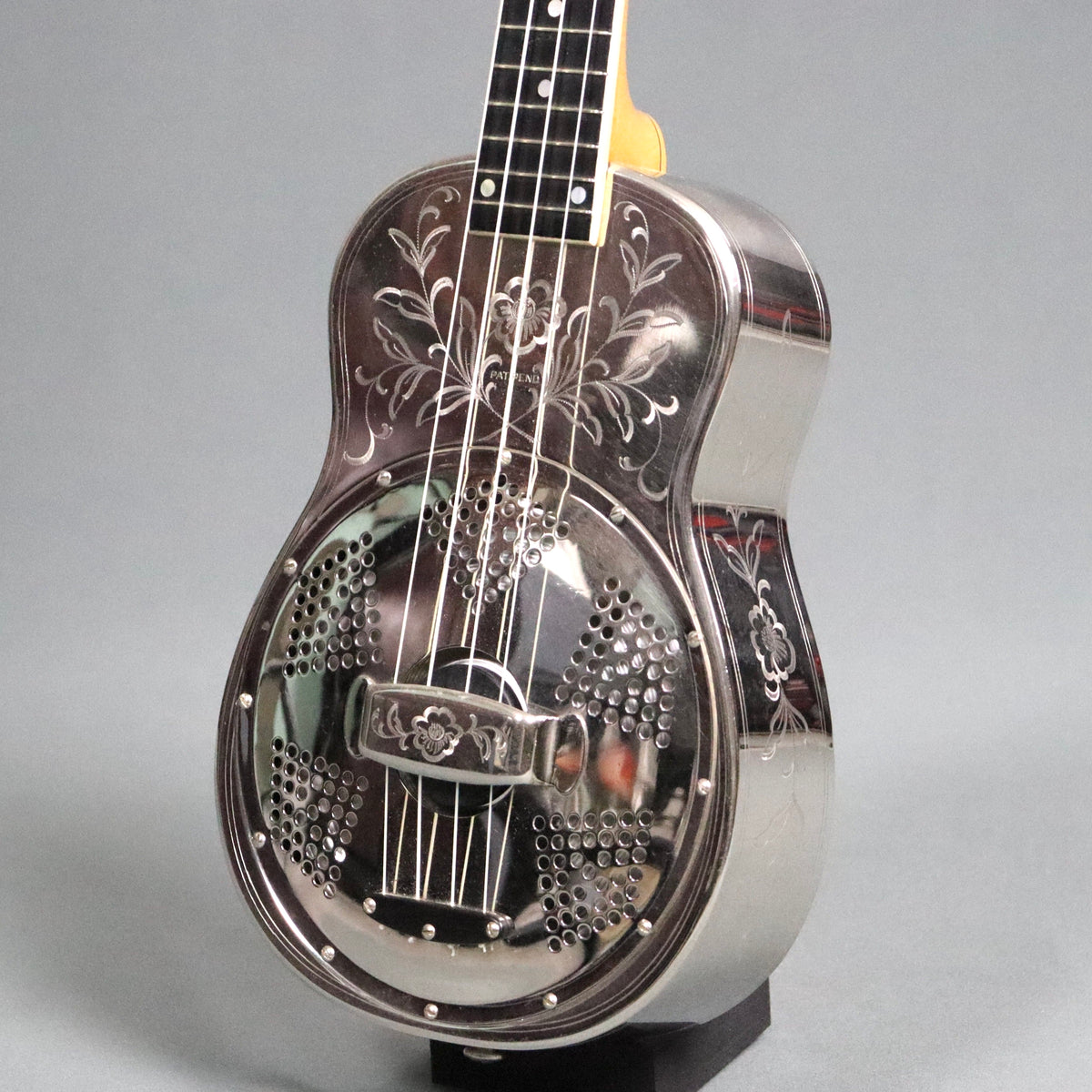 1932 Style 2 National German Silver Small Bodied Ukulele 