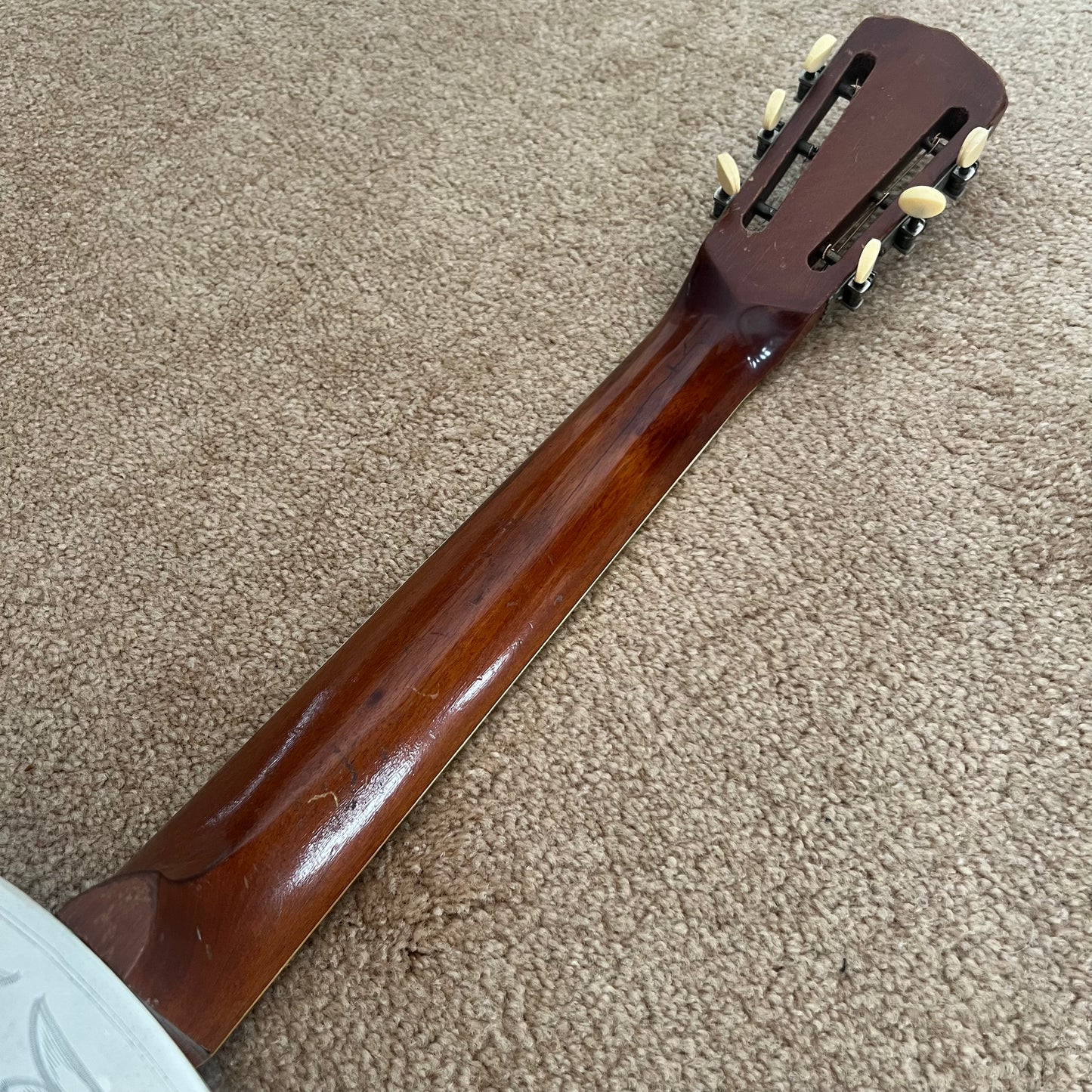 1928 National Style 3 Tricone Round Neck Resonator Guitar Lilly of the Valley