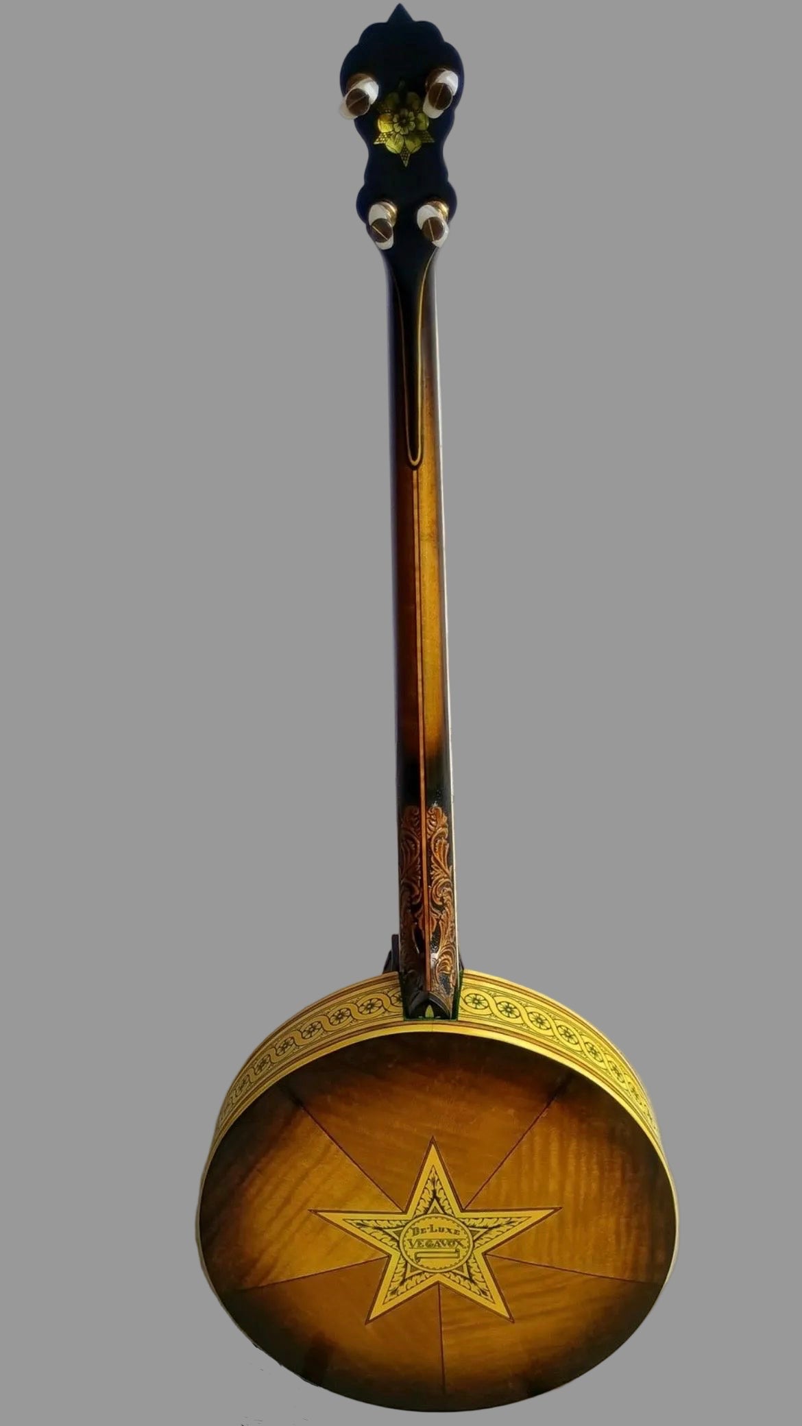 1953 Vega VOX Plectrum Banjo Renee Karnes 1928 De Luxe Conversion Vegavox Vegaphone Deluxe