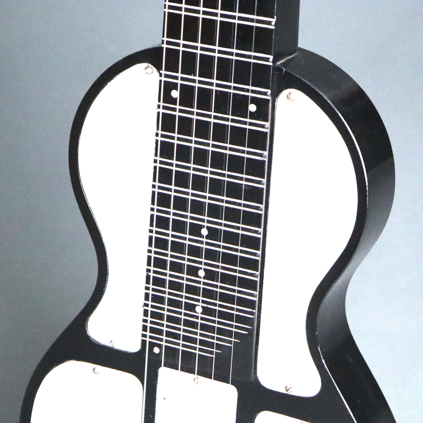 Mid 1940s Rickenbacher B-6 Bakelite Panda Hawaiian Lap Steel Guitar B6 Lapsteel Rickenbacker