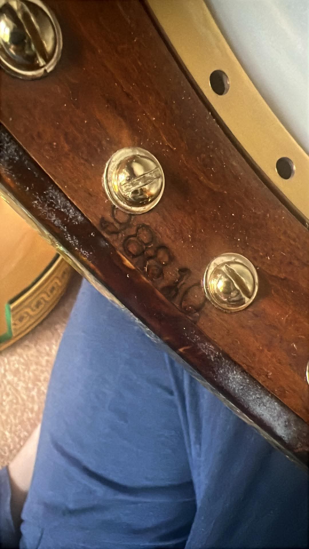 1928 Vega VOX Plectrum RENÉE KARNES CONVERSION Banjo 1953 Vegaphone De Luxe Vegavox Deluxe