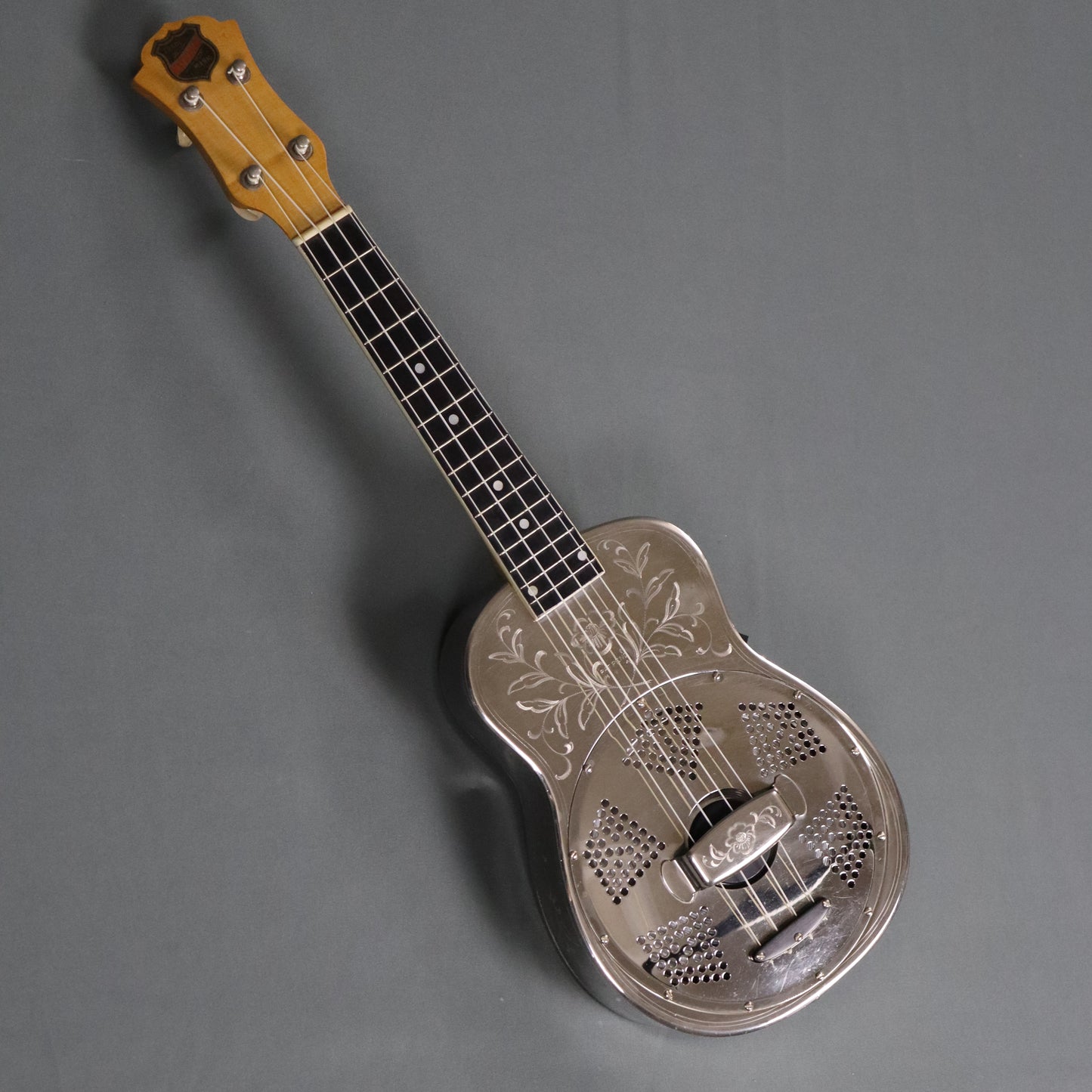 1932 Style 2 National German Silver Small Bodied Ukulele