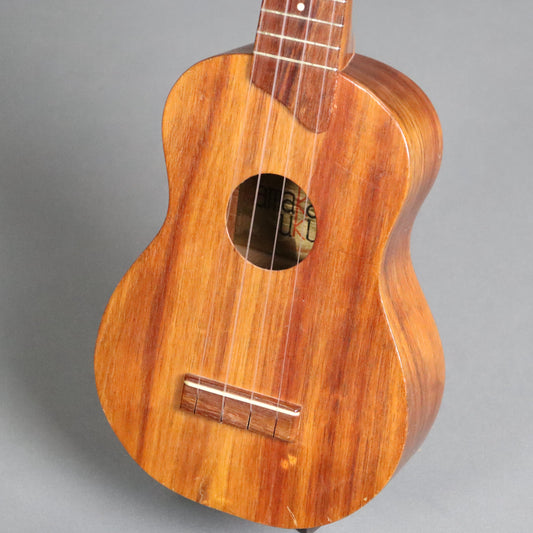 Kamaka Gold Label Solid Koa Soprano Ukulele