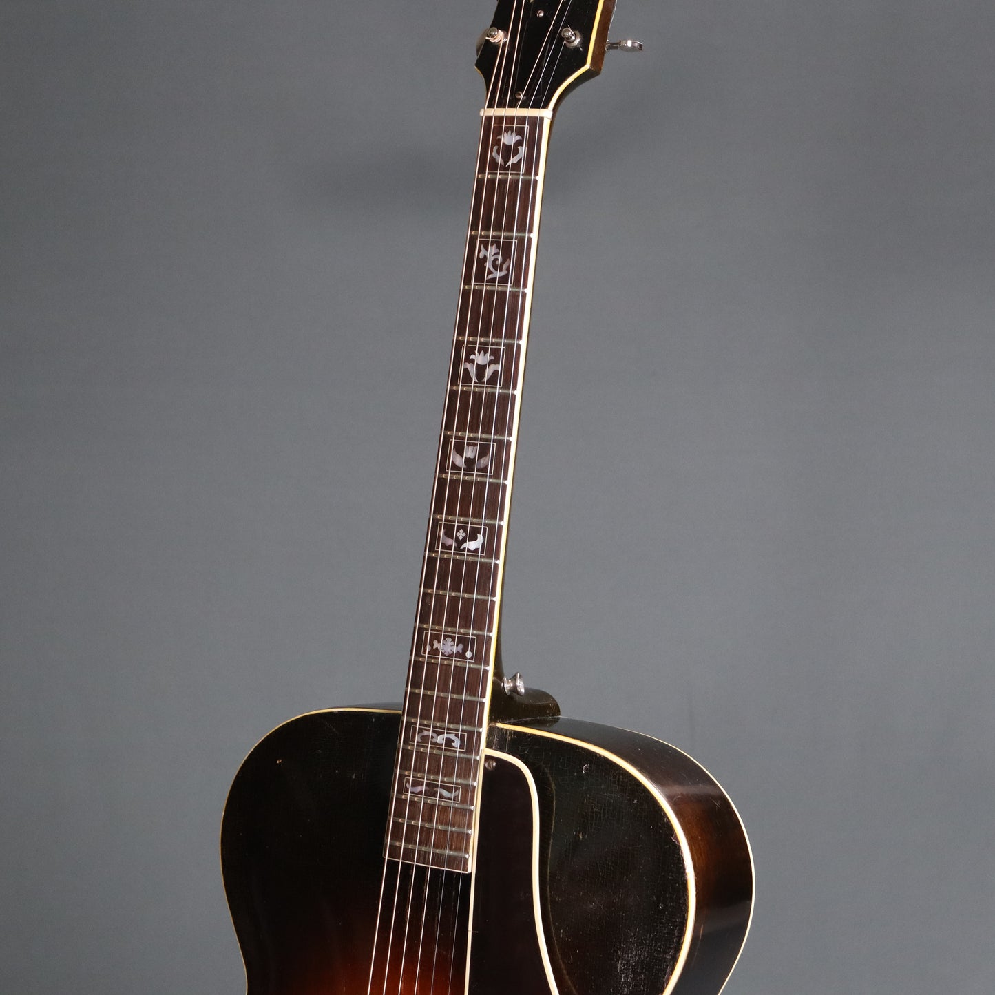 1936 Gibson L-7 Archtop Guitar w' FLAMED MAPLE L-5 Neck Advanced 17" Picture Frame L7 Arch Top