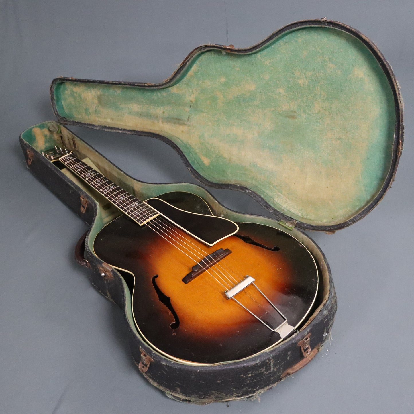 1936 Gibson L-7 Archtop Guitar w' FLAMED MAPLE L-5 Neck Advanced 17" Picture Frame L7 Arch Top