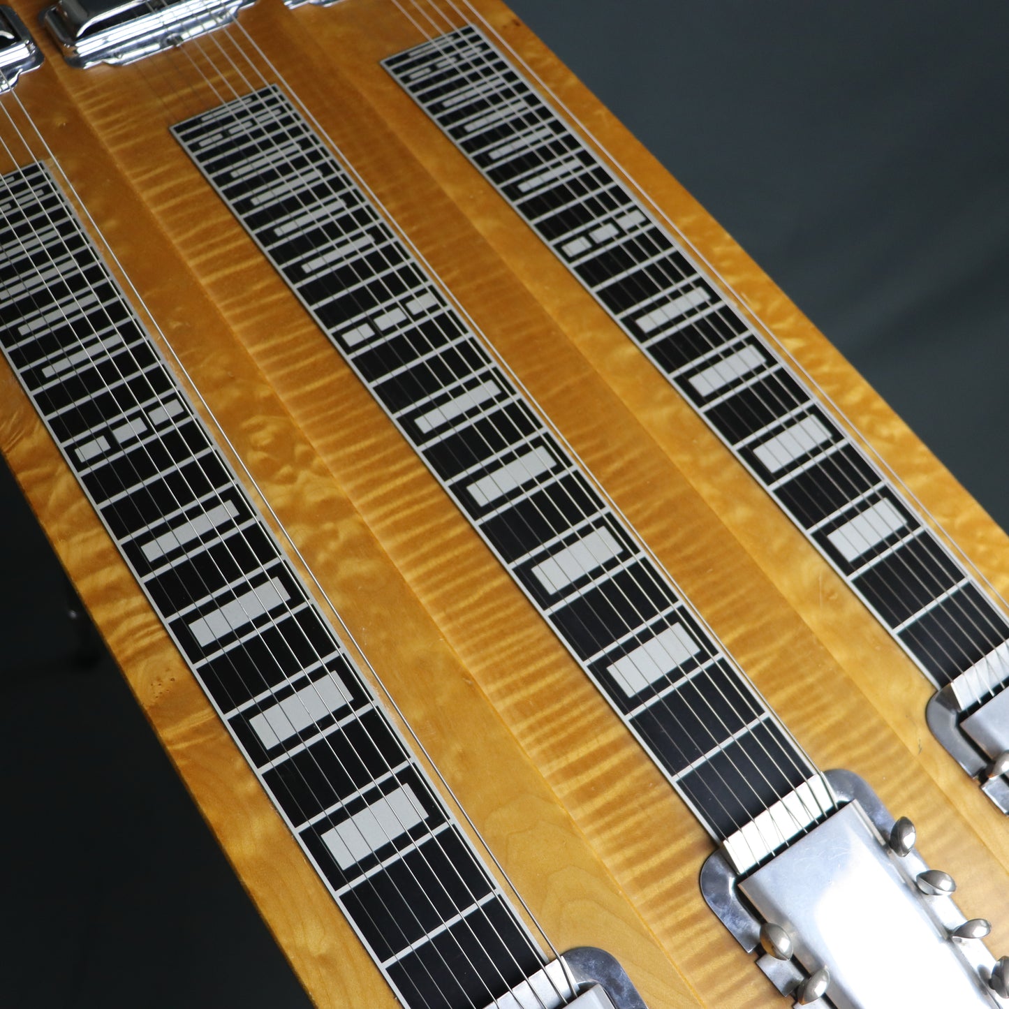 1957 Rickenbacker CW-758 Triple Neck LONG SCALE T8 Console Steel Guitar FIGURED MAPLE