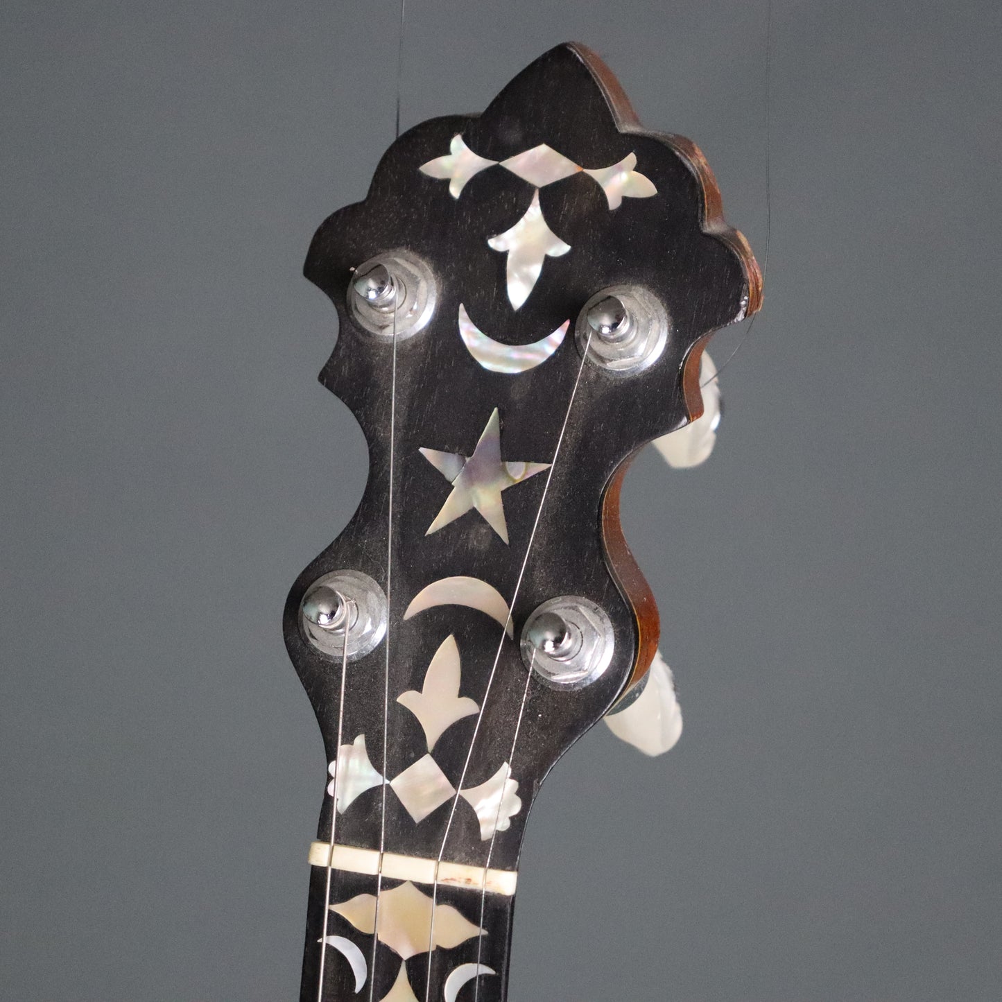 1890s Vintage SS Stewart 5-string Orchestra SSS BANJO 13” German Silver Rim