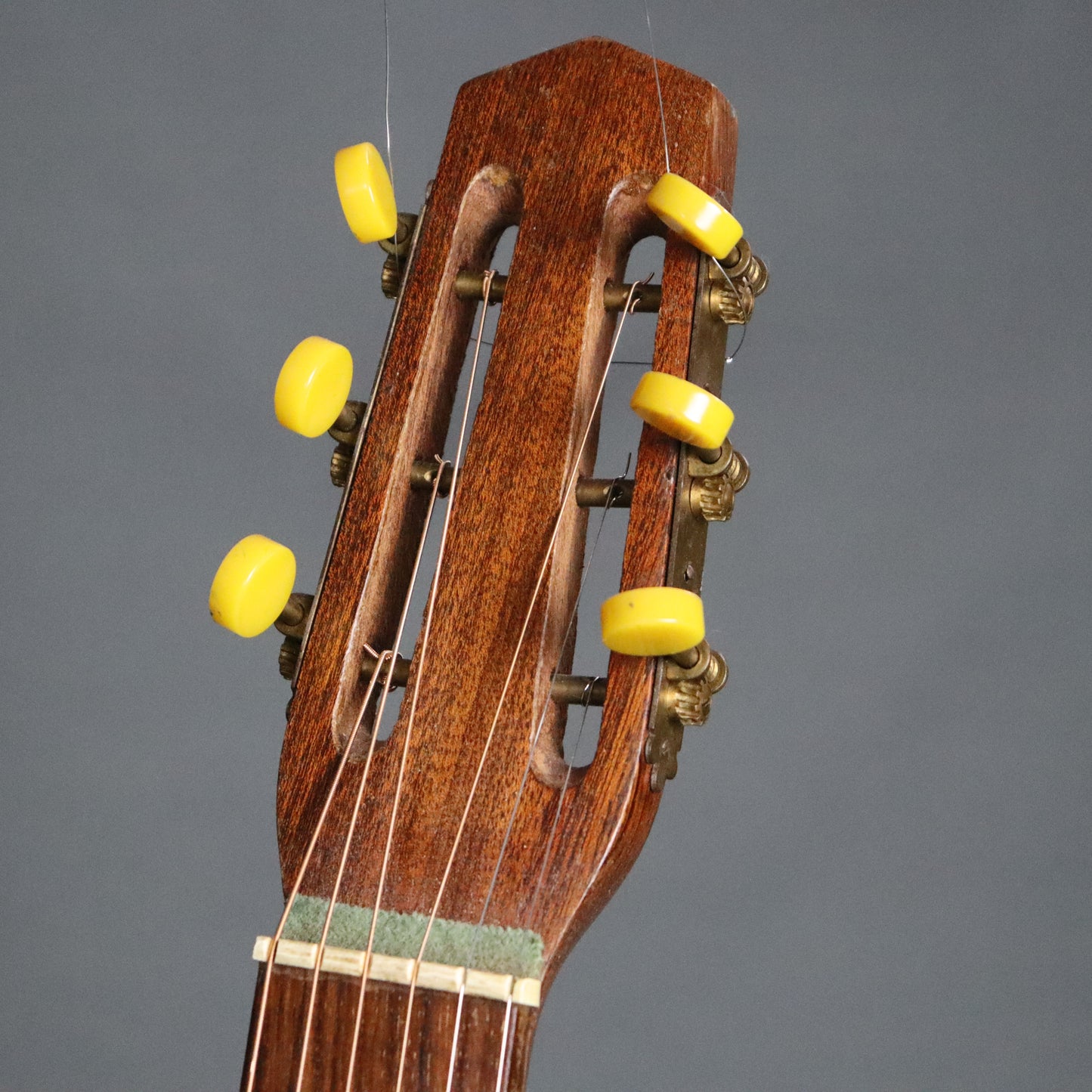 1940s Antoine Di Mauro Honolulu Hawaiian Lap Steel Guitar Gypsy Jazz Grande Bouche Guitare