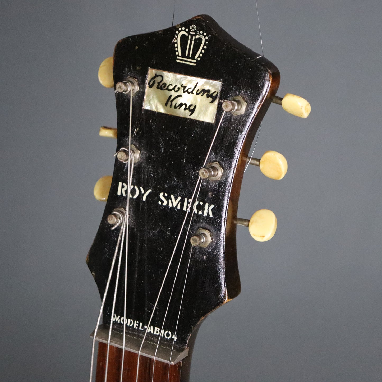 1937 Gibson Made Recording King Roy Smeck Model AB104 Lap Steel Electric Guitar with Full Sized EH-150 Charlie Christian Magnets