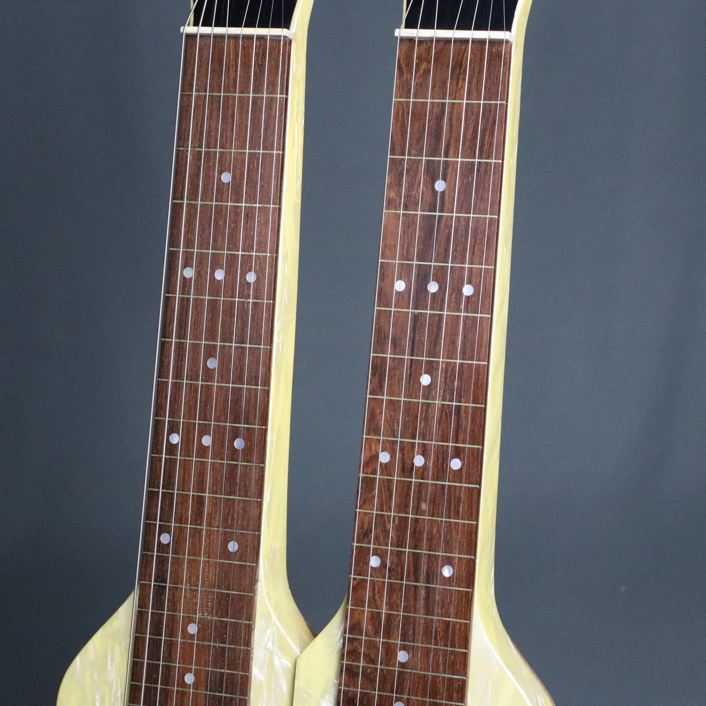 Regal Double Neck 7 8 String Lap Steel Electric Hawaiian Guitar Doubleneck