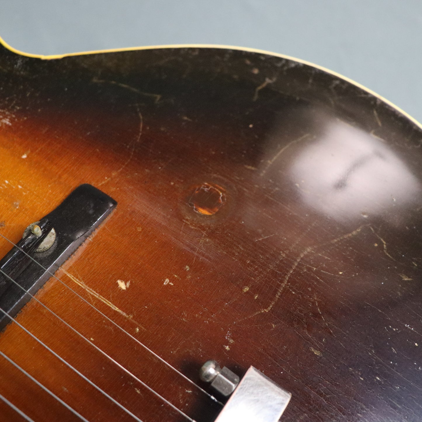 1934 Gibson L-4 Round Hole Arch Top Acoustic Jazz Guitar Archtop