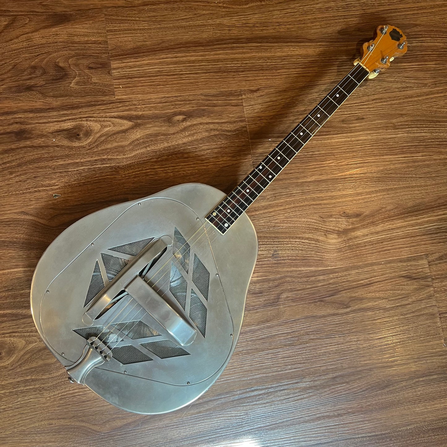 1927 National Tricone "Style 1" Tenor Guitar Four String Resonator 4-String