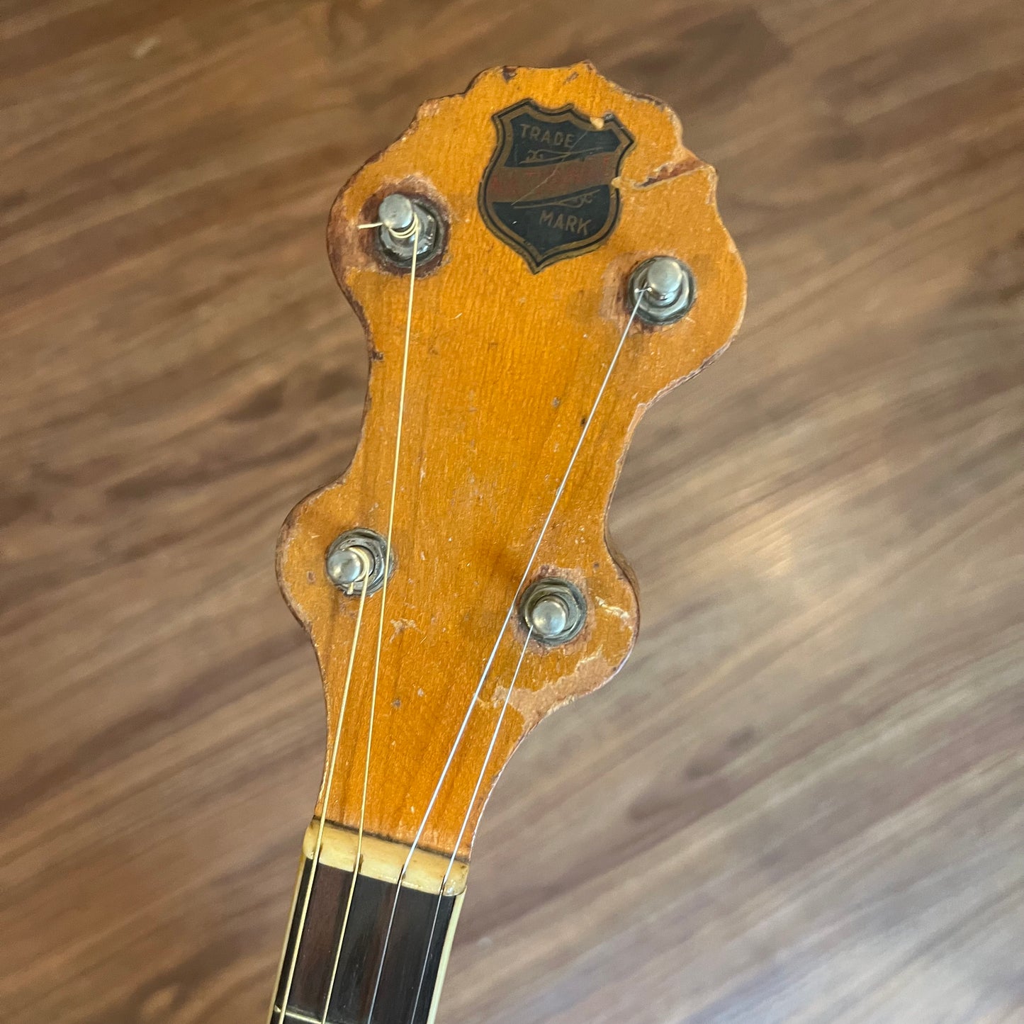 1927 National Tricone "Style 1" Tenor Guitar Four String Resonator 4-String