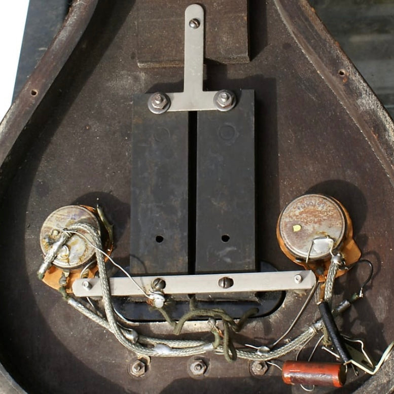 1937 Gibson Made Recording King Roy Smeck Model AB104 Lap Steel Electric Guitar with Full Sized EH-150 Charlie Christian Magnets
