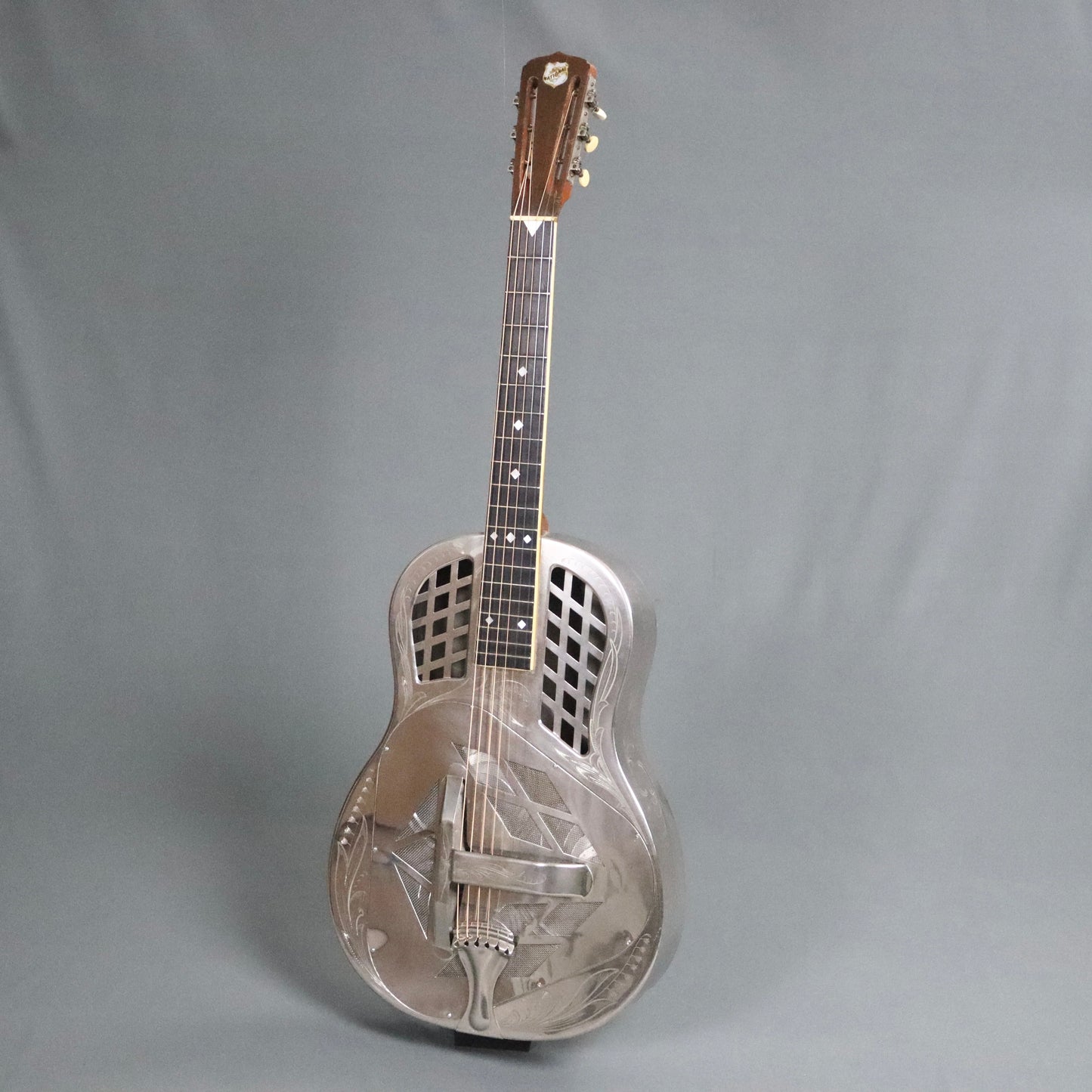 1928 National Style 3 Tricone Round Neck Resonator Guitar Lilly of the Valley